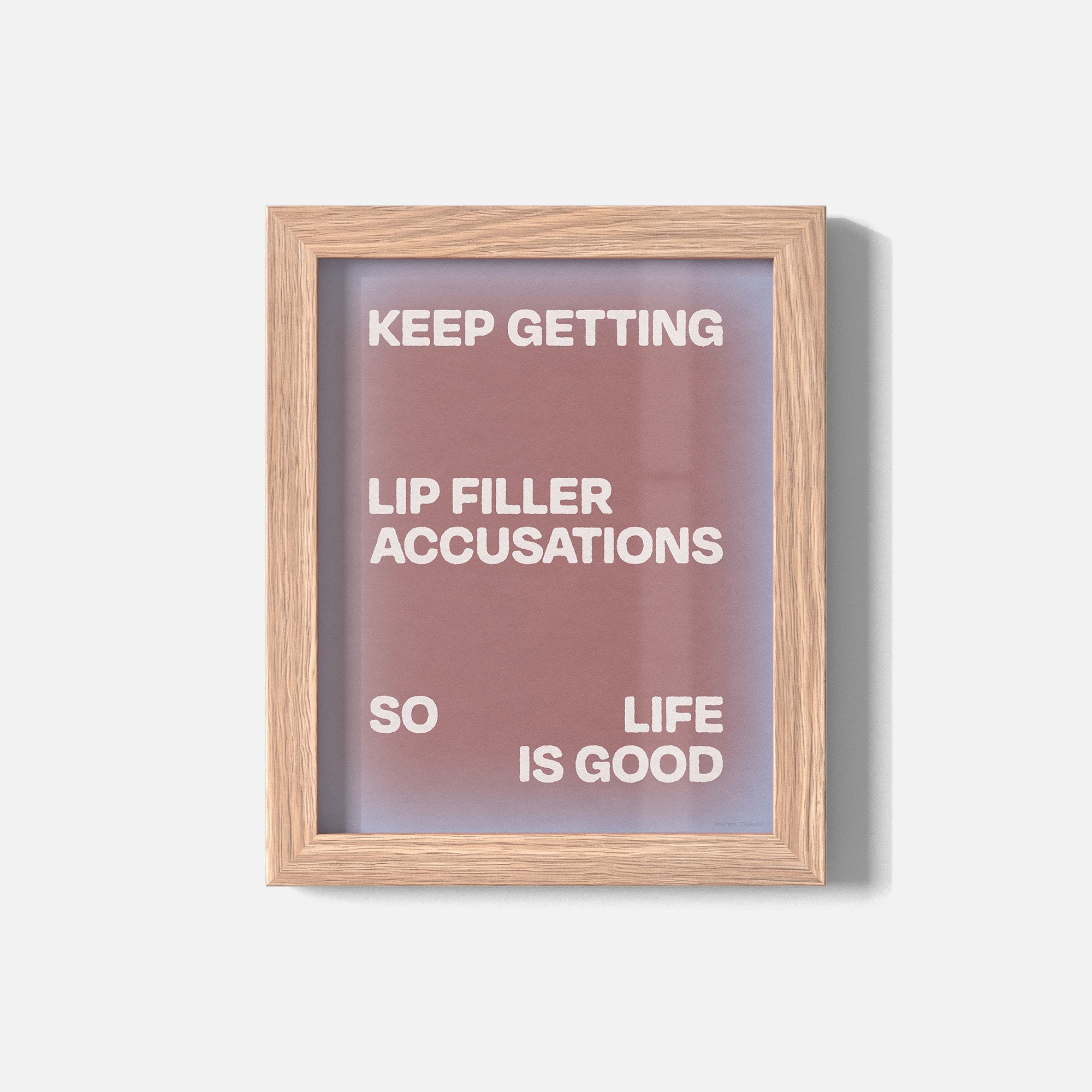 ACCUSATIONS PRINT