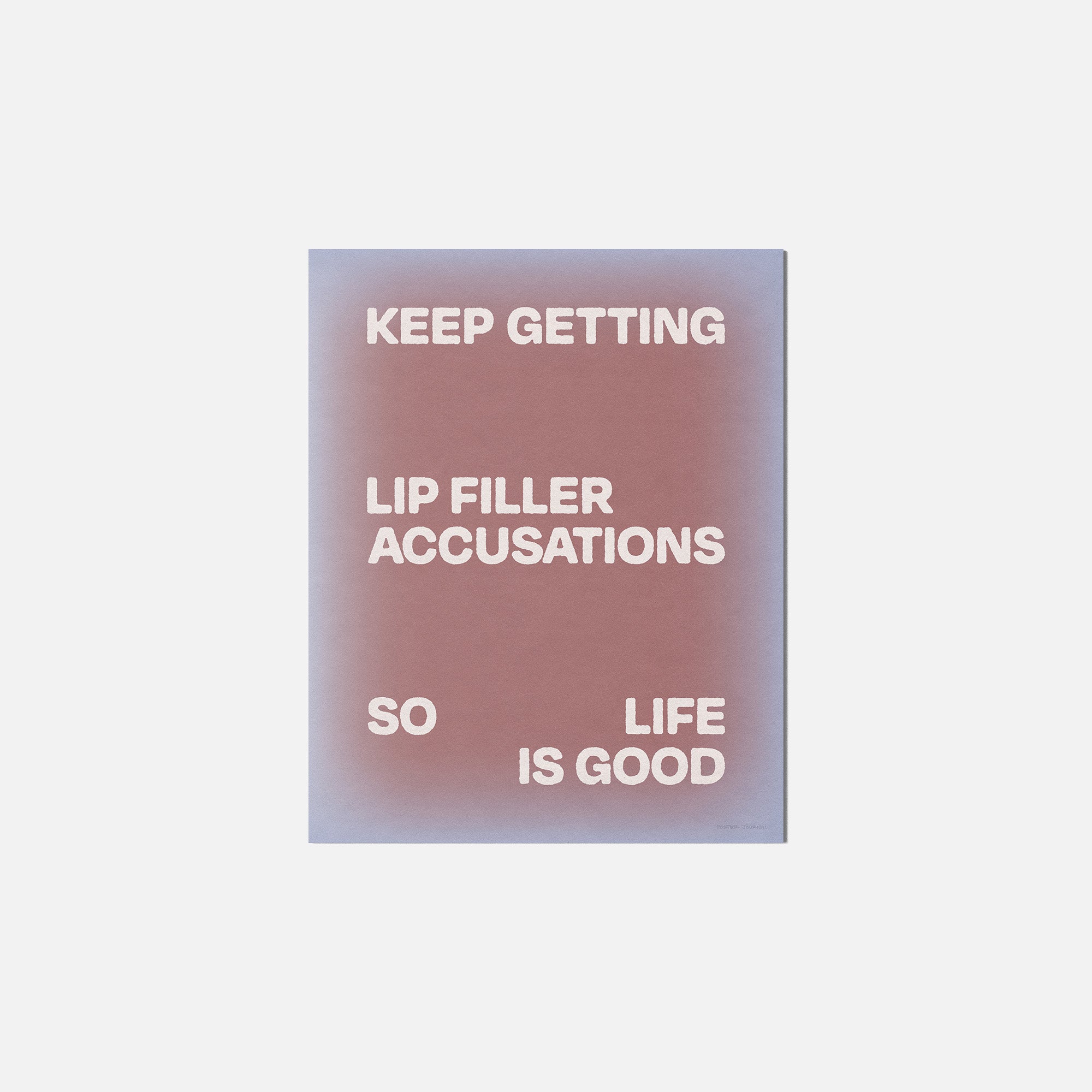 ACCUSATIONS PRINT