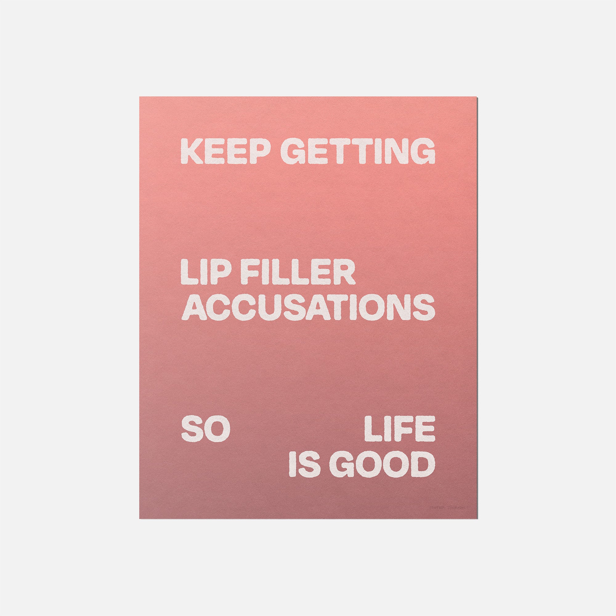 ACCUSATIONS PRINT