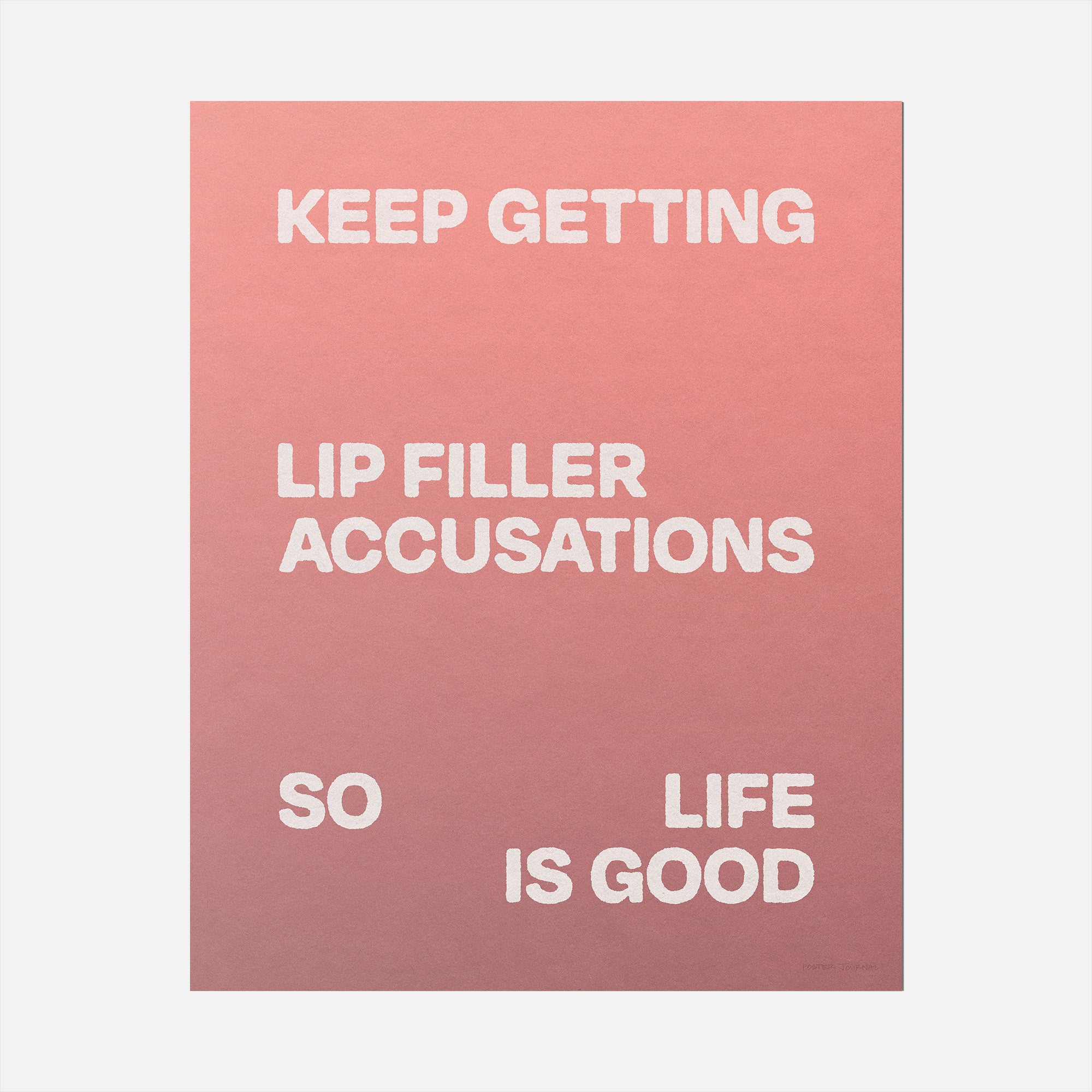 ACCUSATIONS PRINT