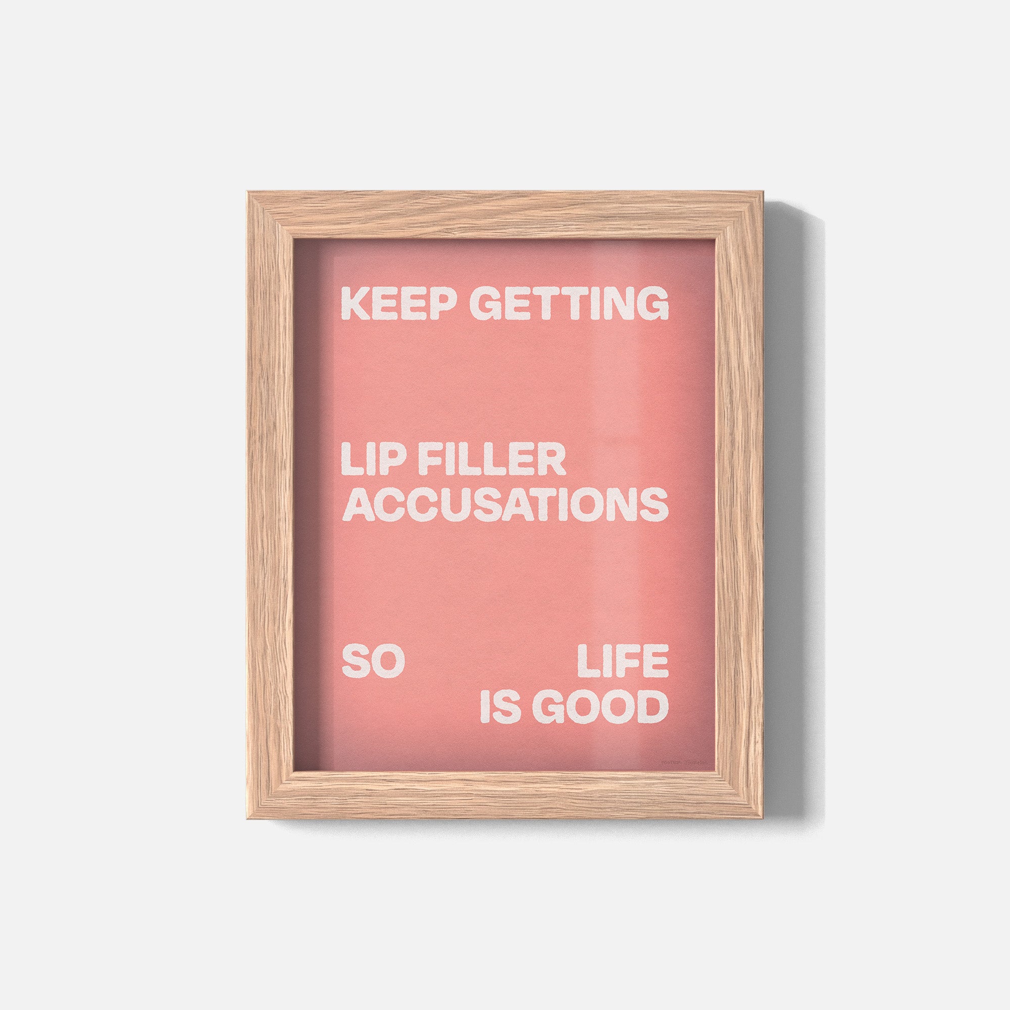 ACCUSATIONS PRINT