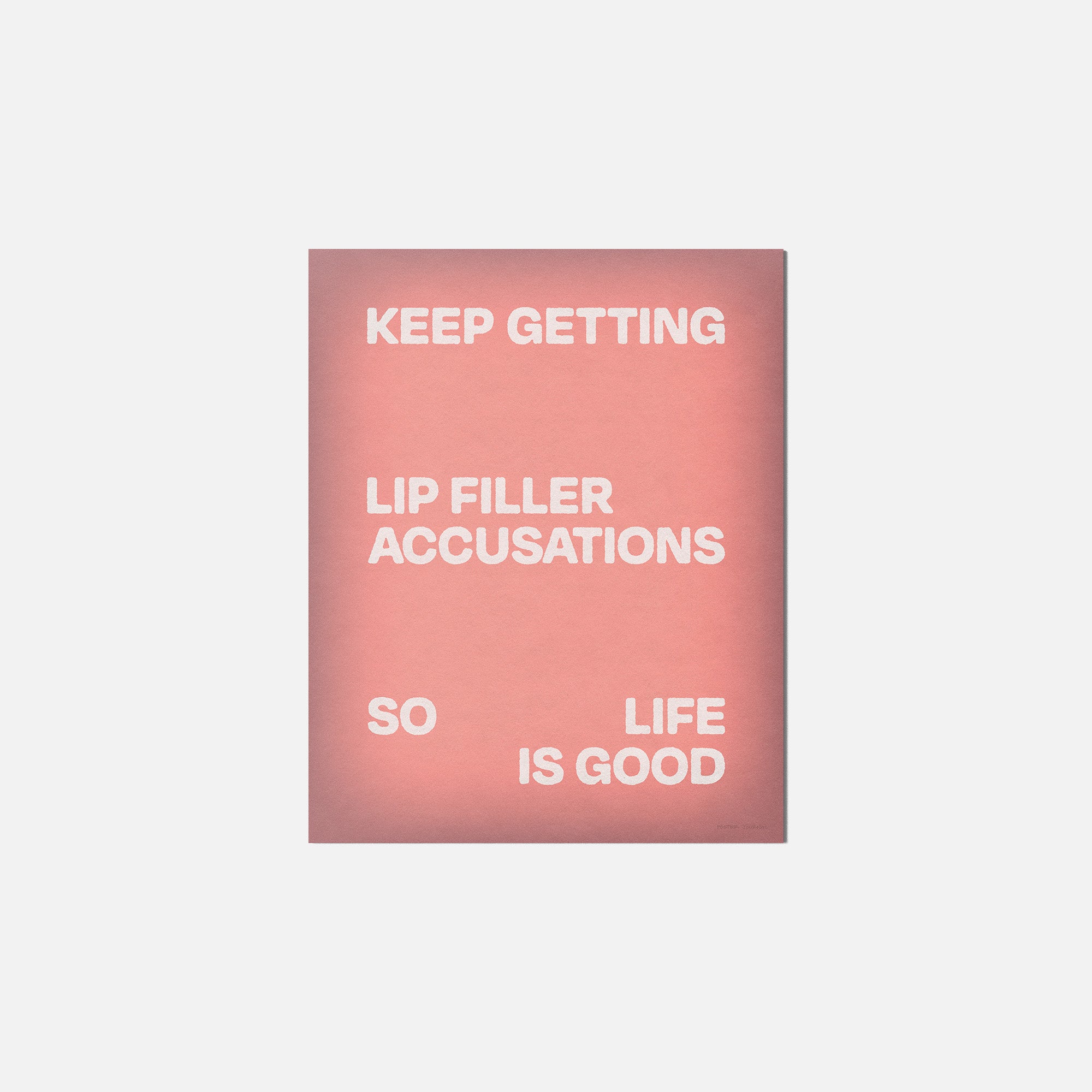 ACCUSATIONS PRINT