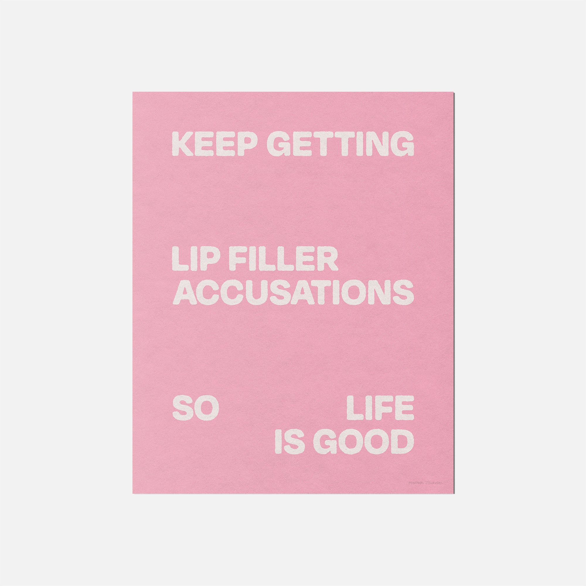 ACCUSATIONS PRINT
