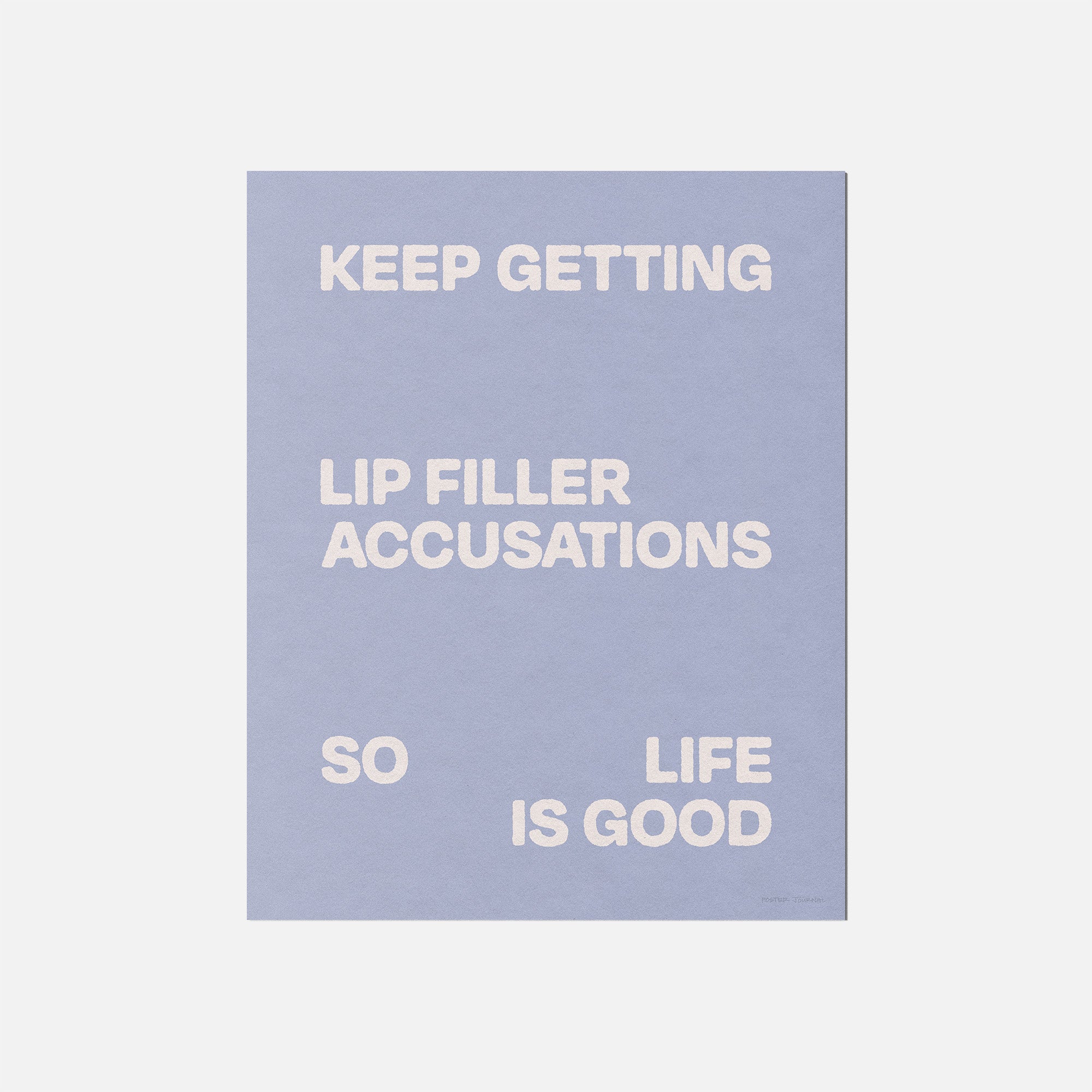 ACCUSATIONS PRINT