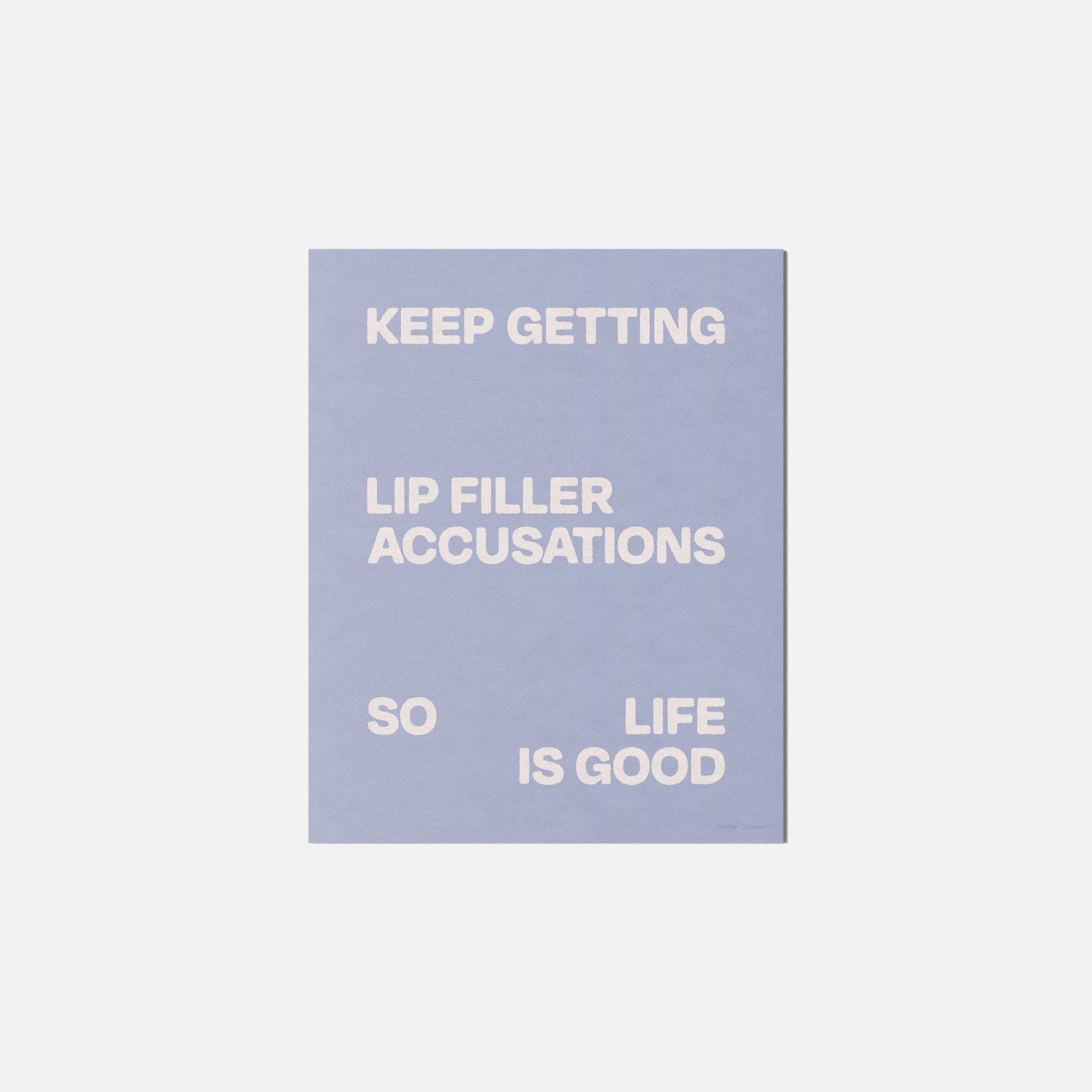 ACCUSATIONS PRINT