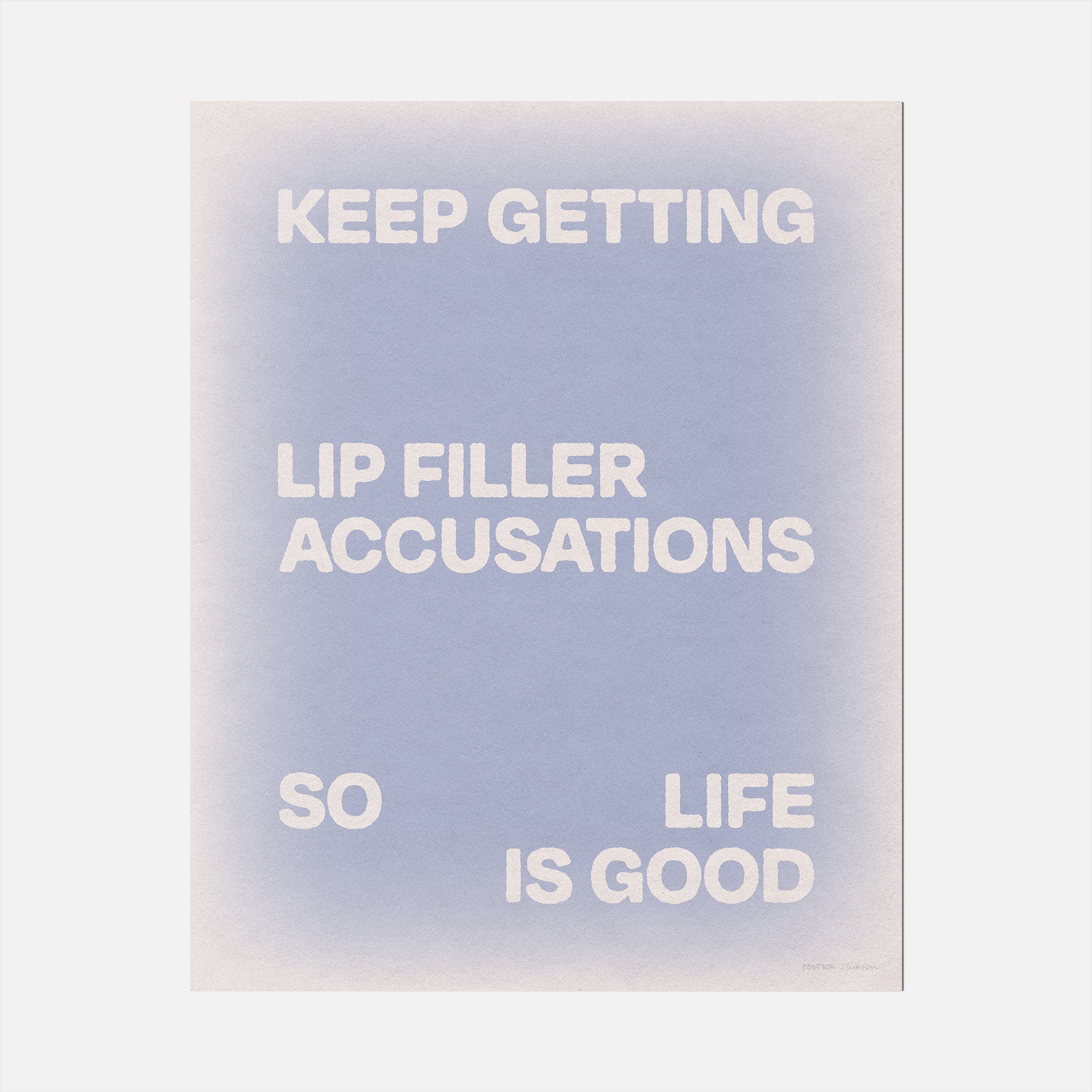 ACCUSATIONS PRINT