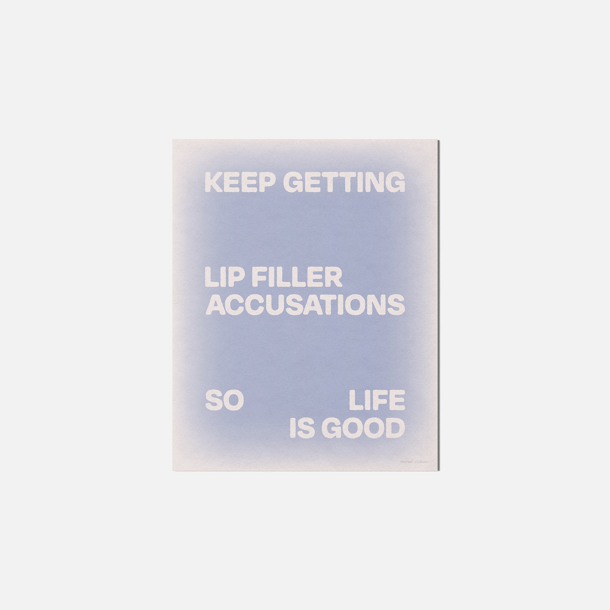 ACCUSATIONS PRINT