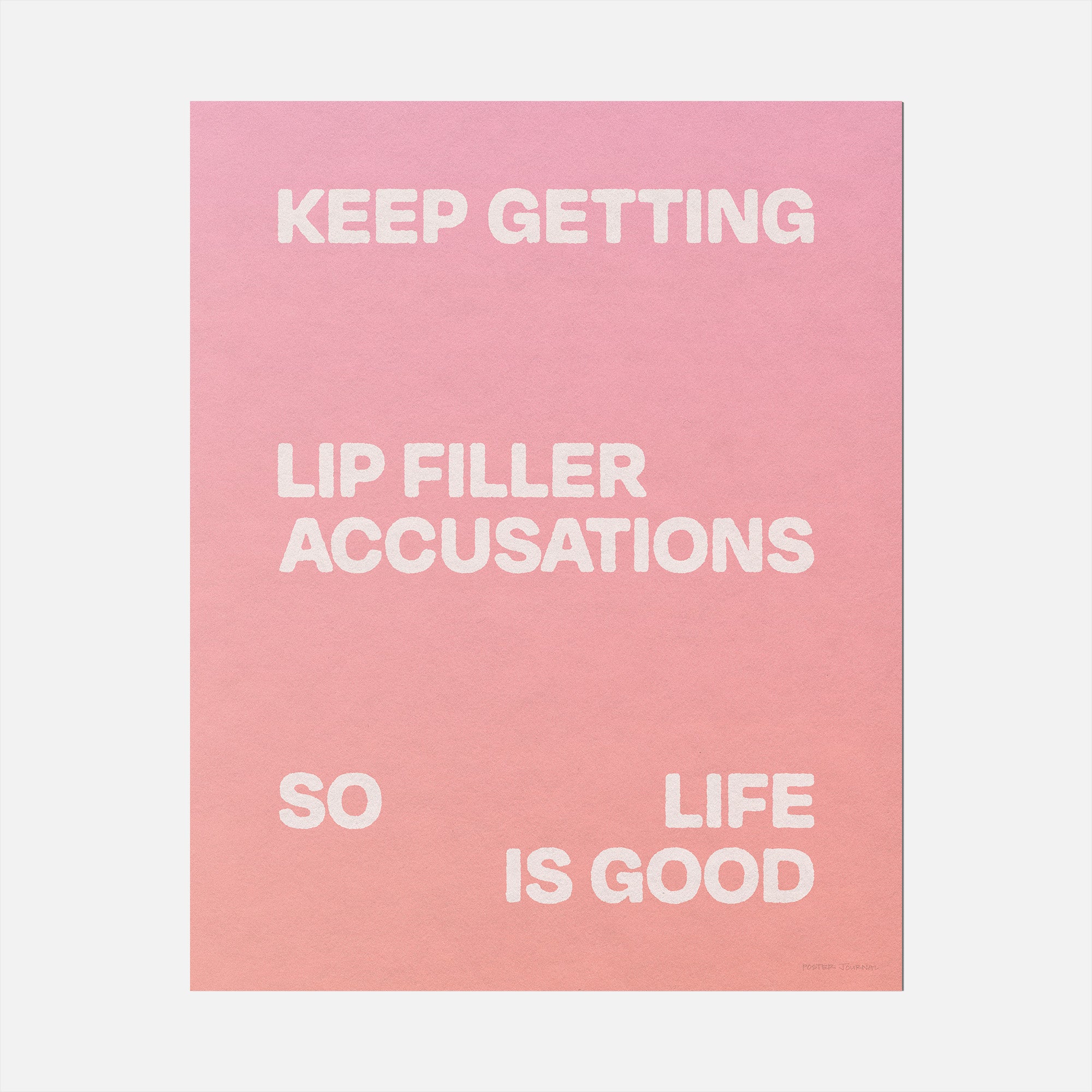 ACCUSATIONS PRINT