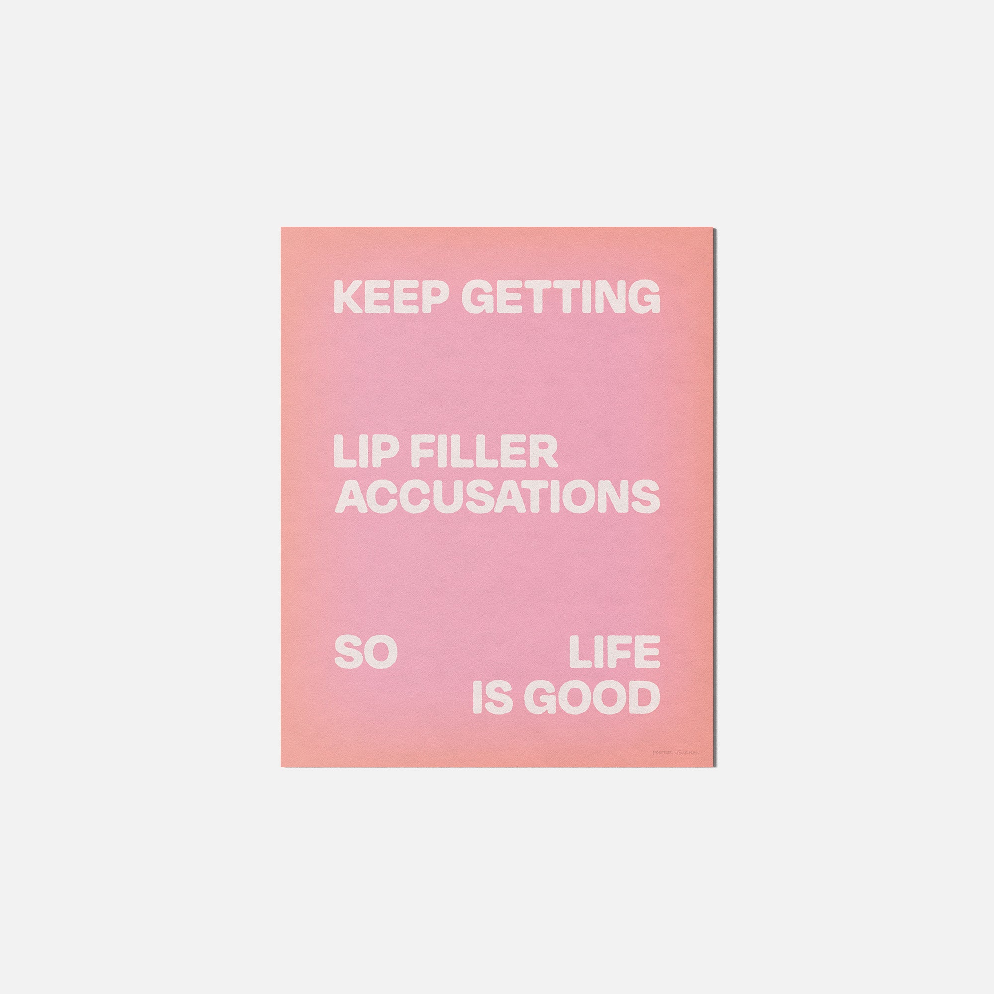 ACCUSATIONS PRINT