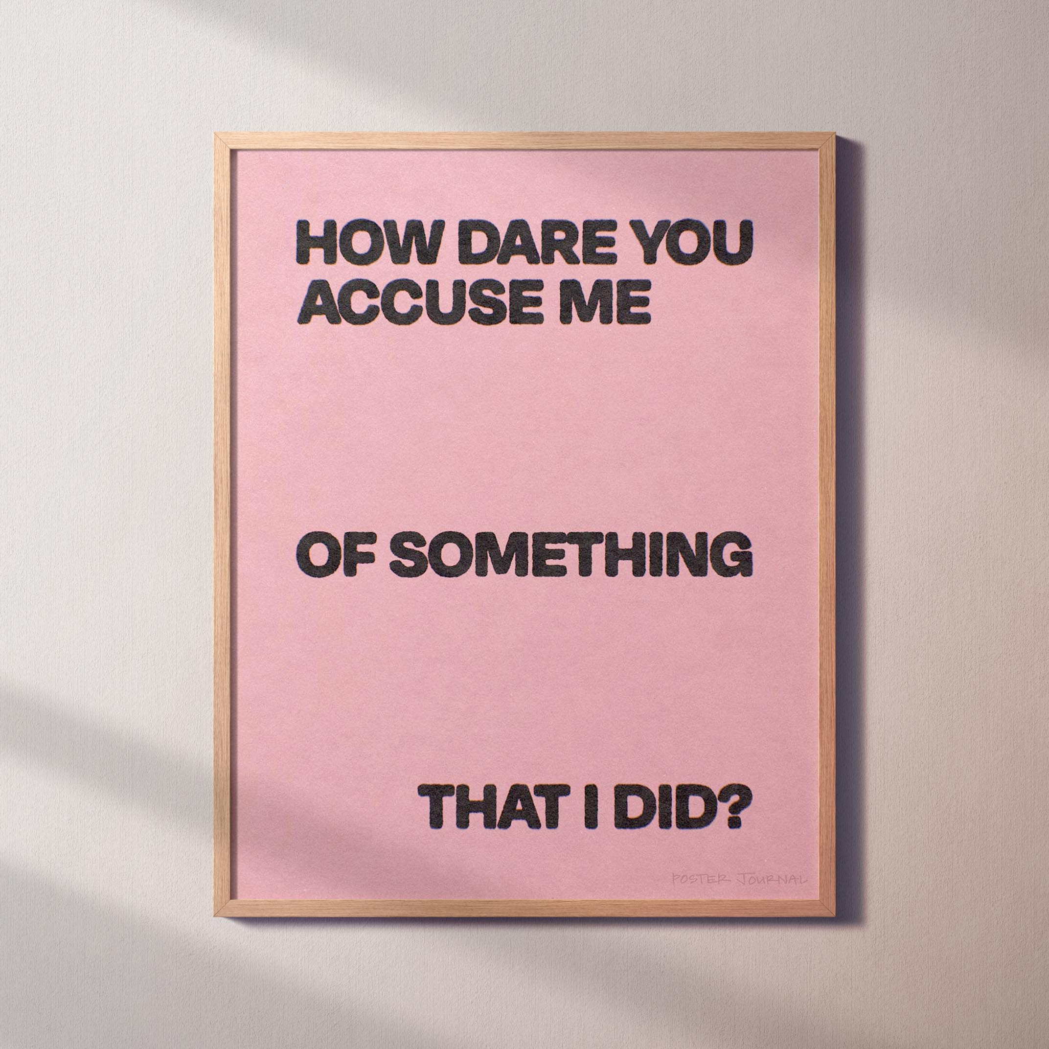 ACCUSE PRINT
