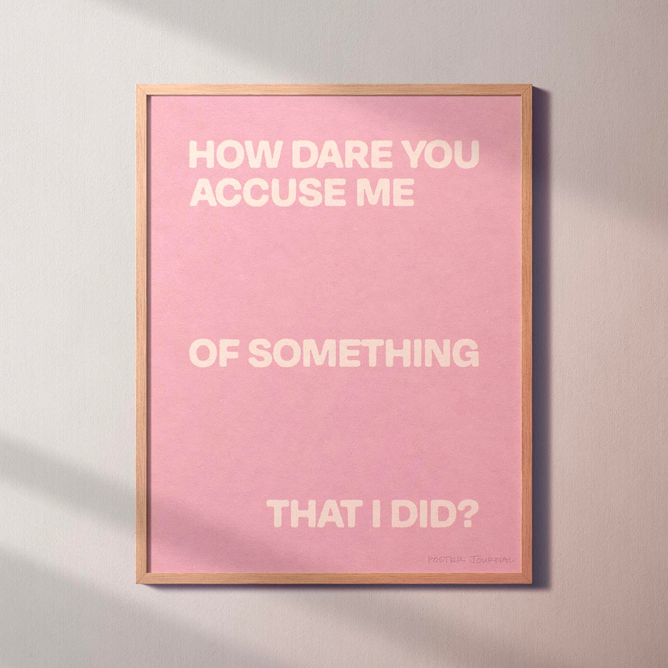 ACCUSE PRINT