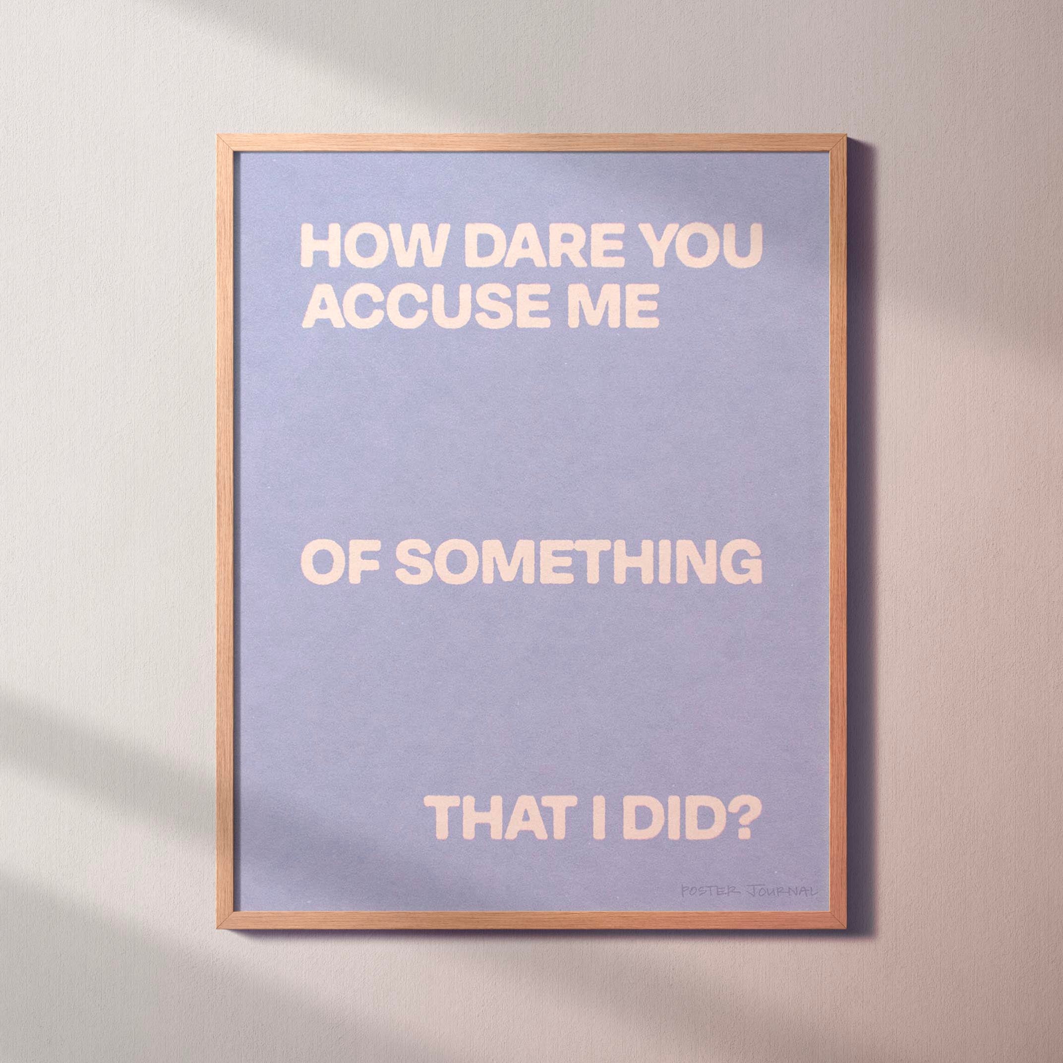 ACCUSE PRINT