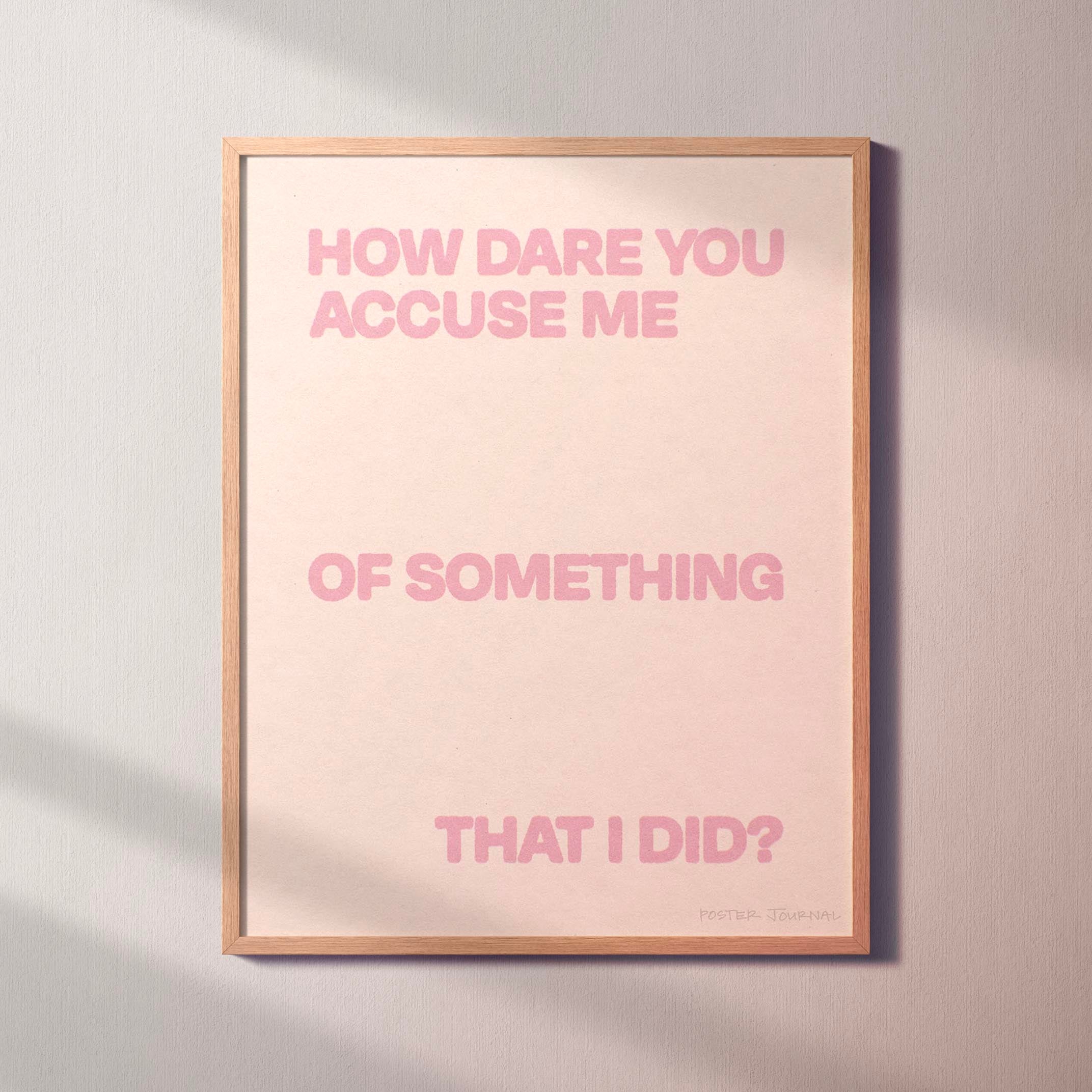 ACCUSE PRINT