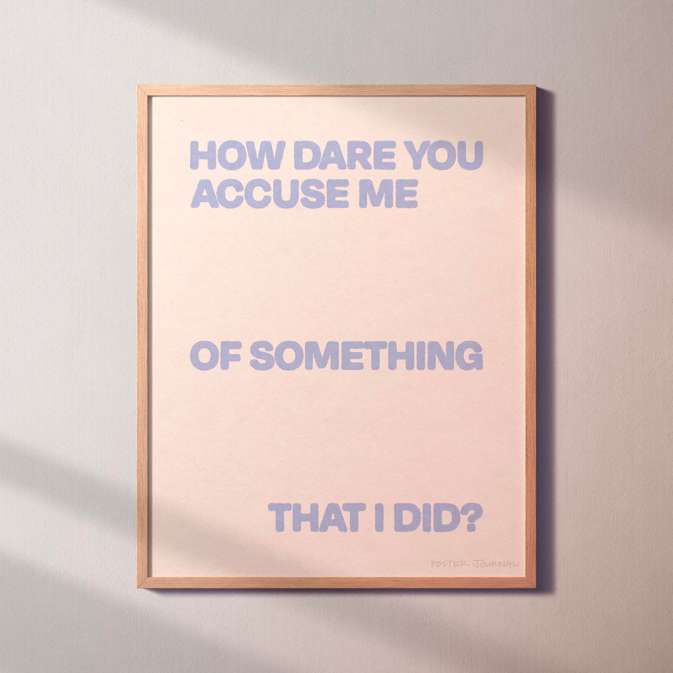 ACCUSE PRINT