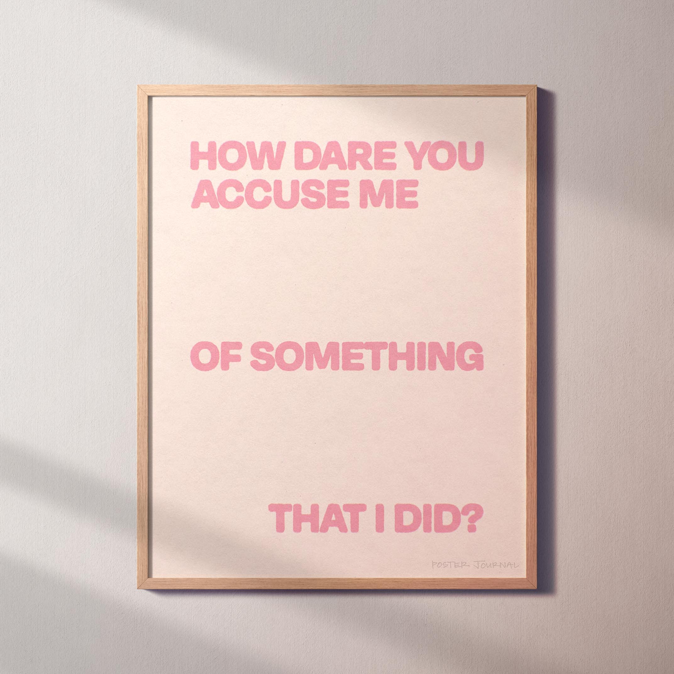 ACCUSE PRINT