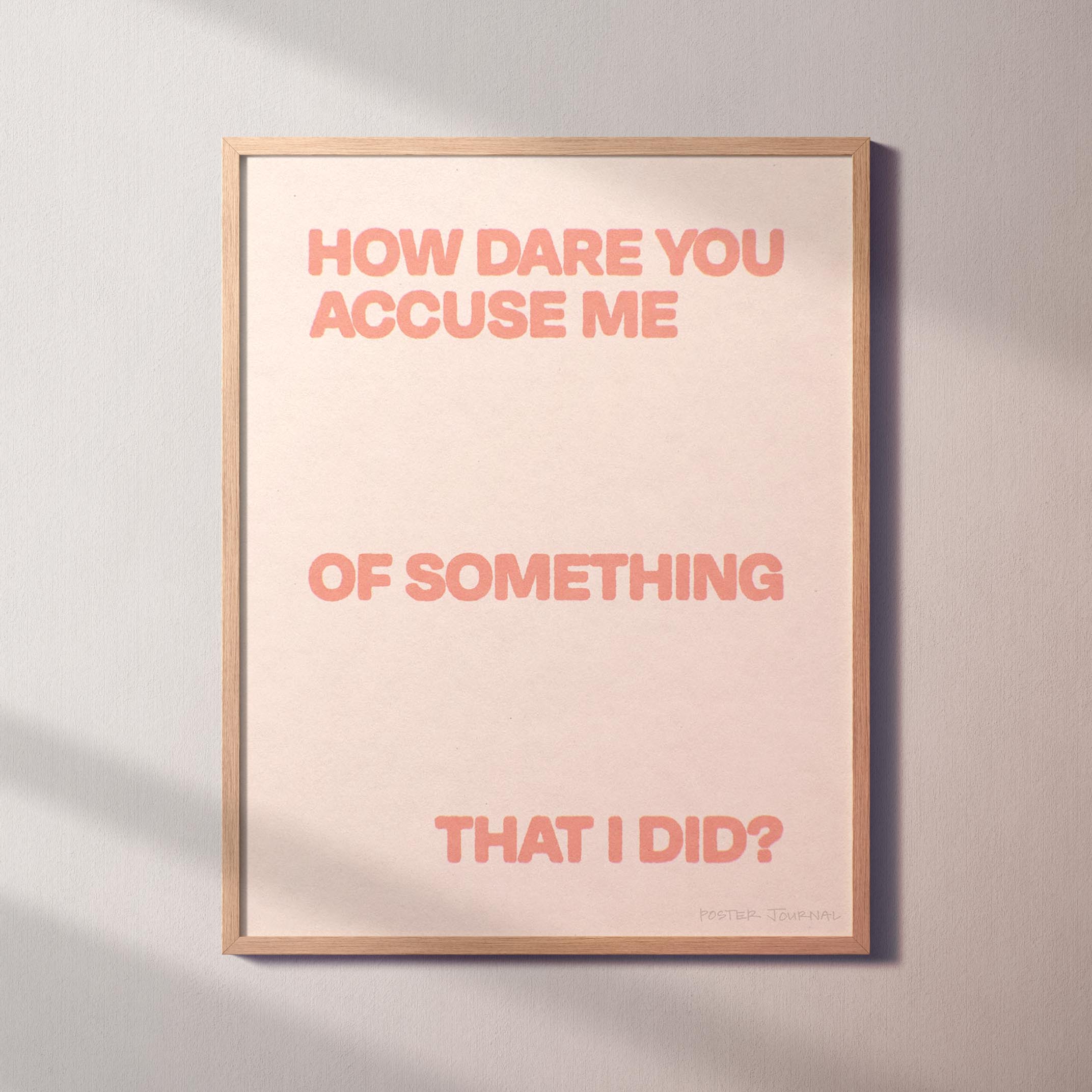 ACCUSE PRINT