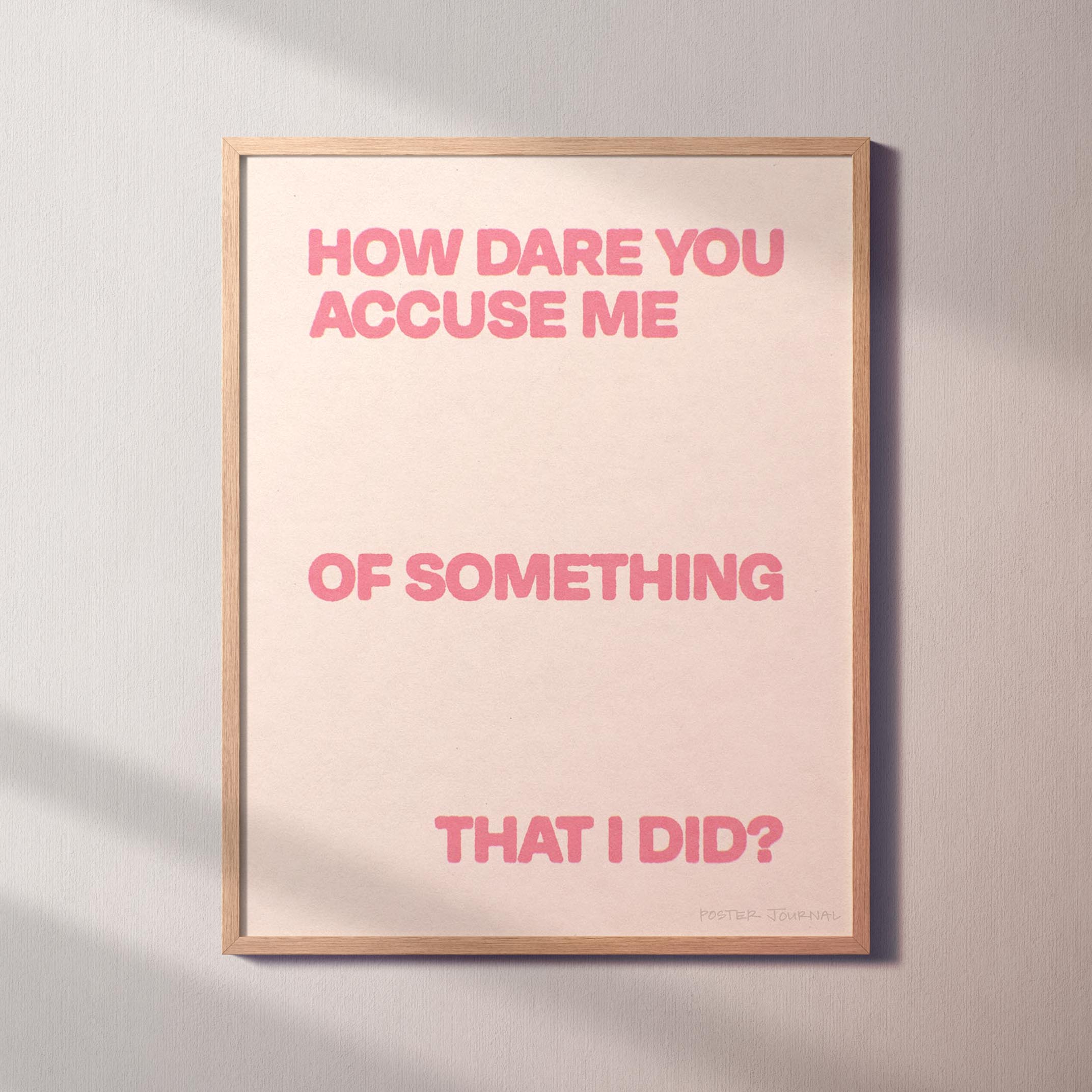 ACCUSE PRINT