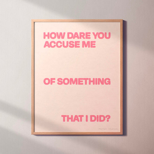 ACCUSE PRINT
