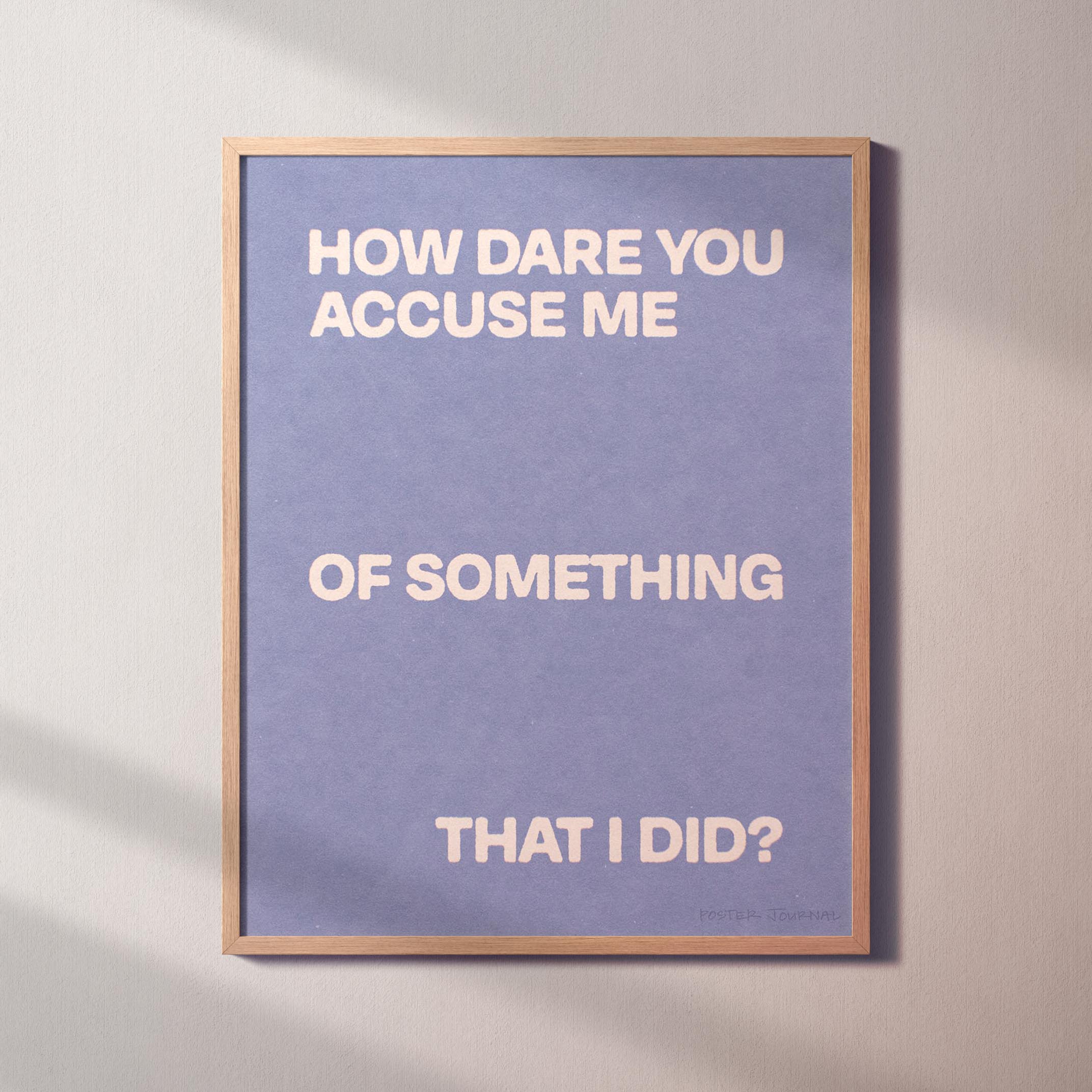 ACCUSE PRINT