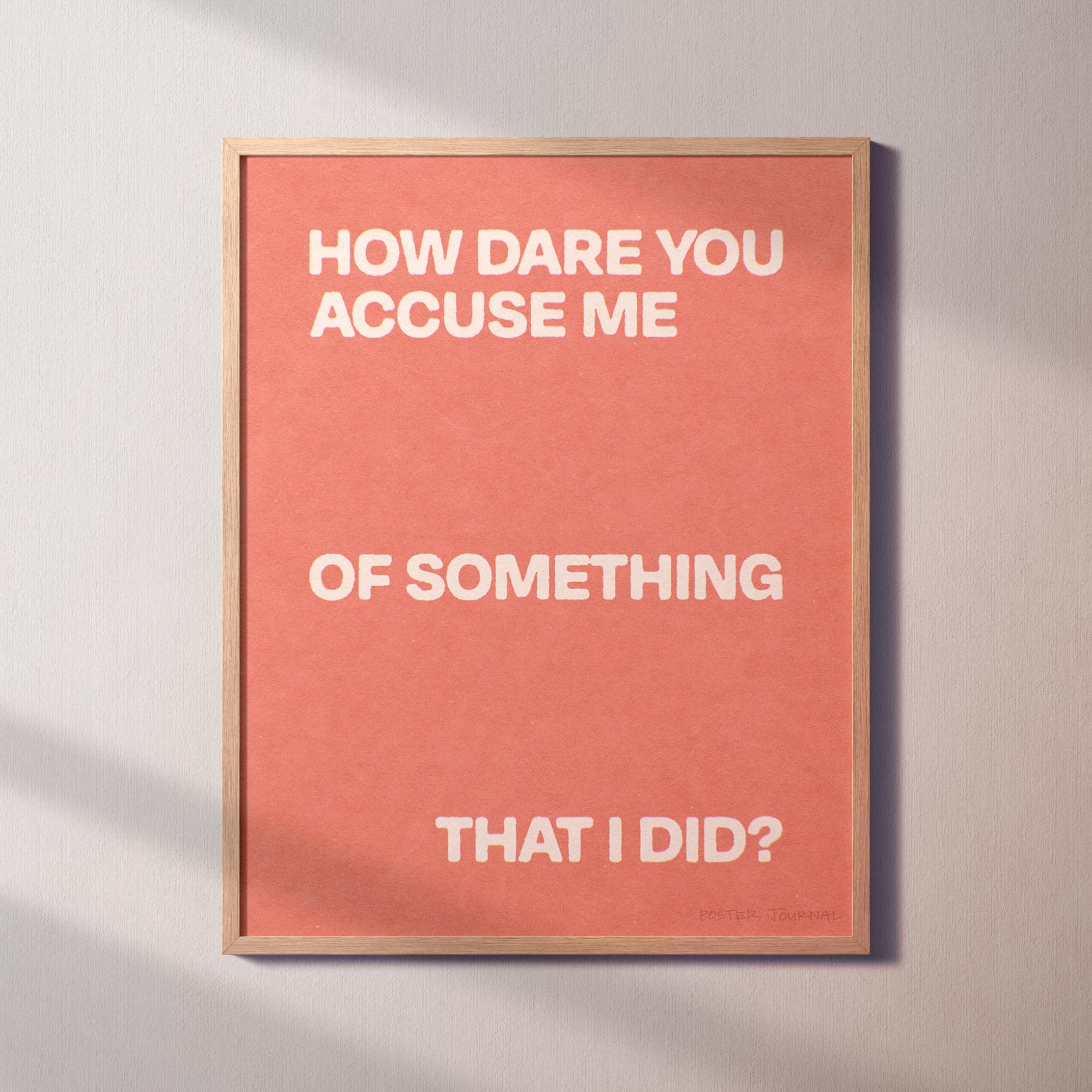 ACCUSE PRINT