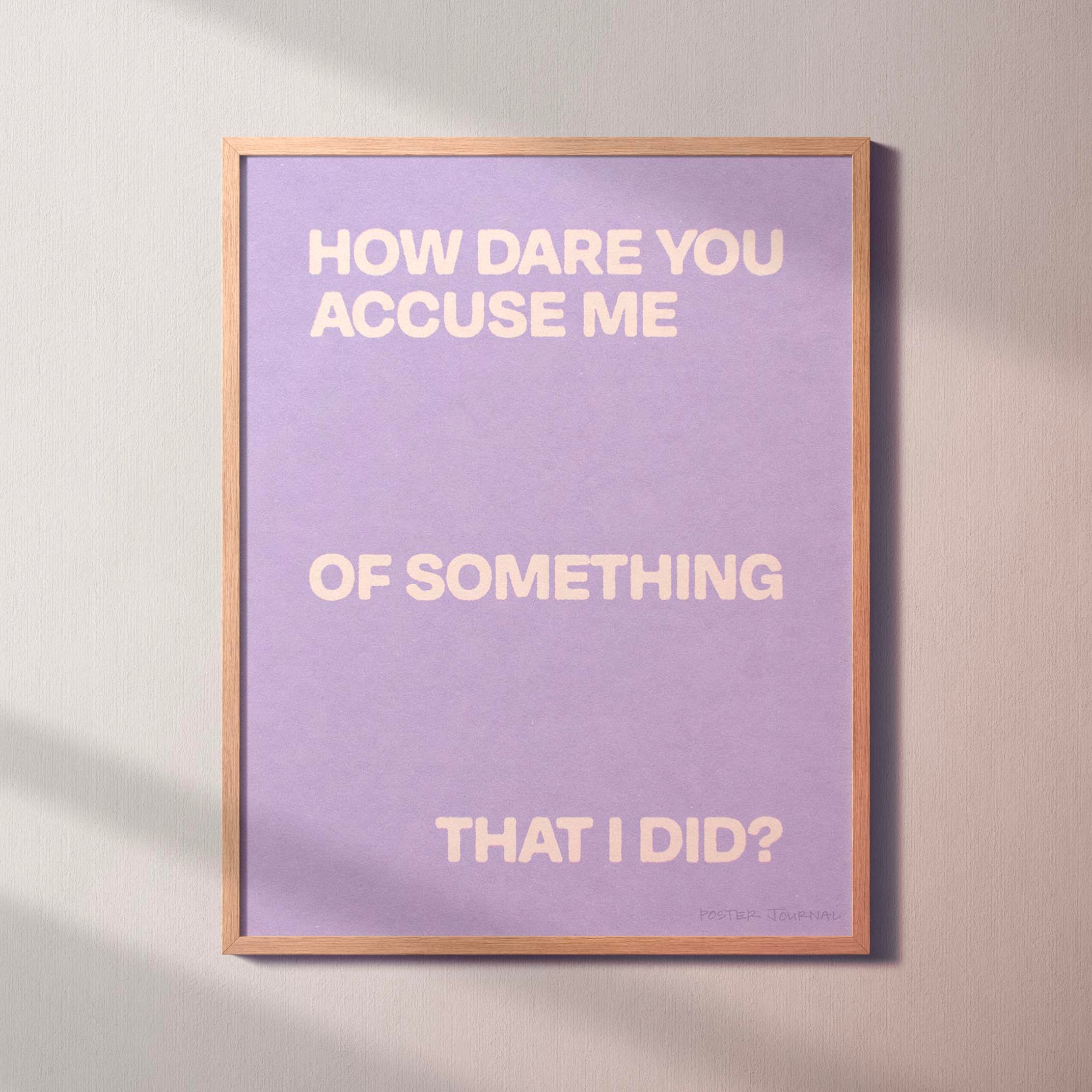 ACCUSE PRINT