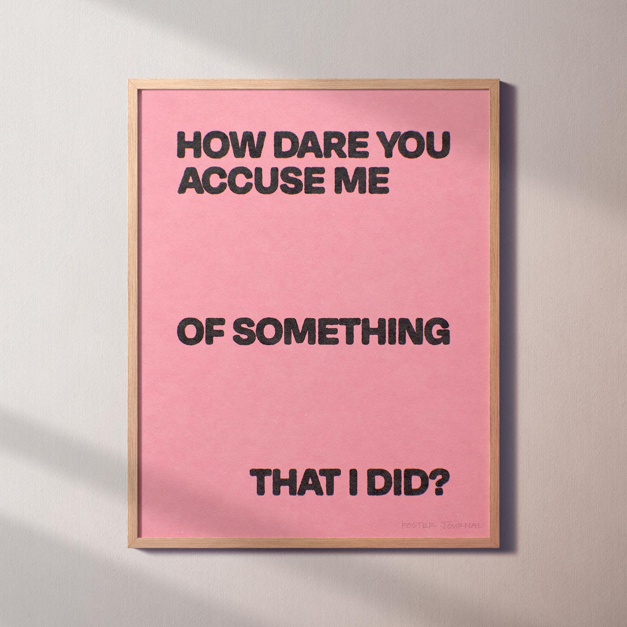 ACCUSE PRINT