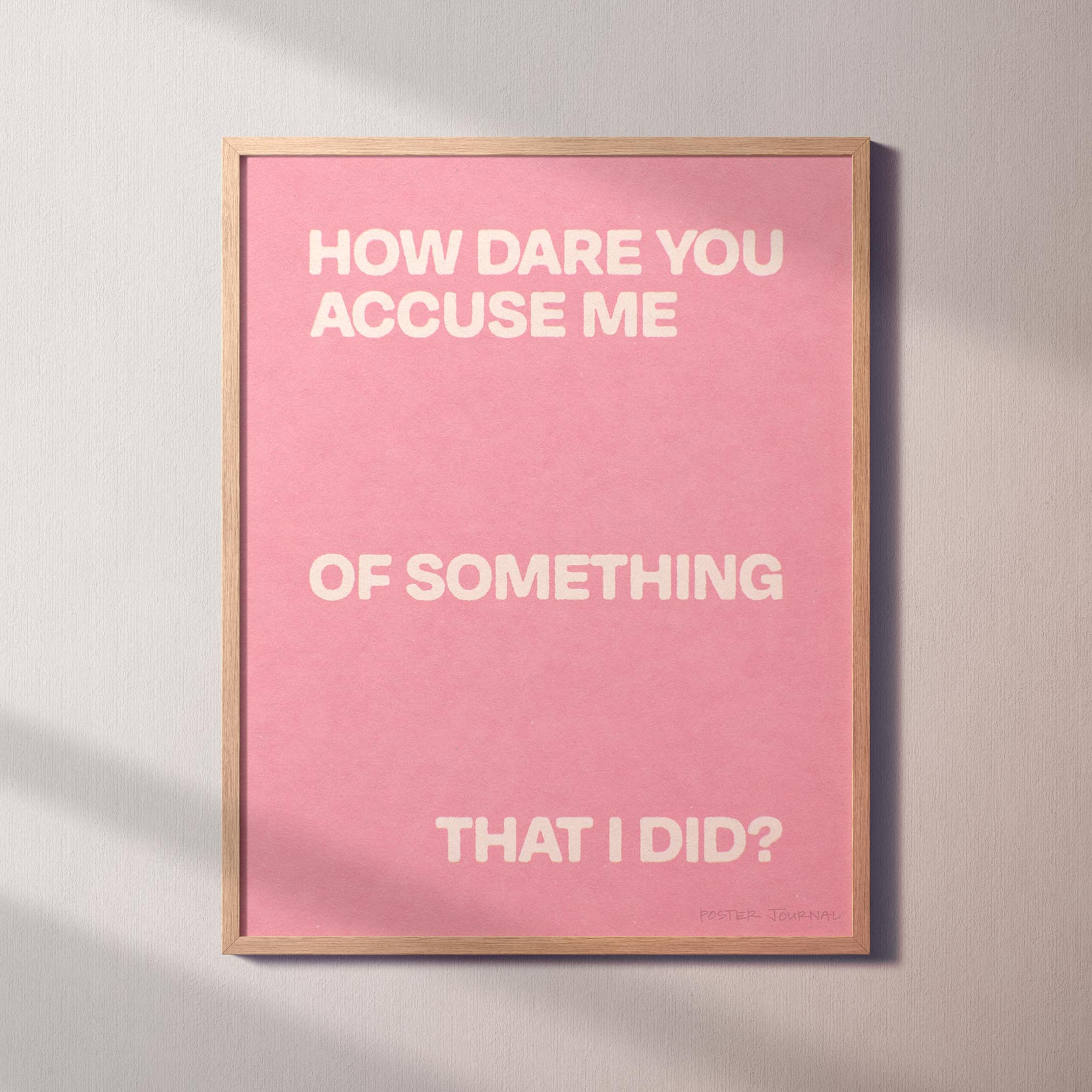 ACCUSE PRINT