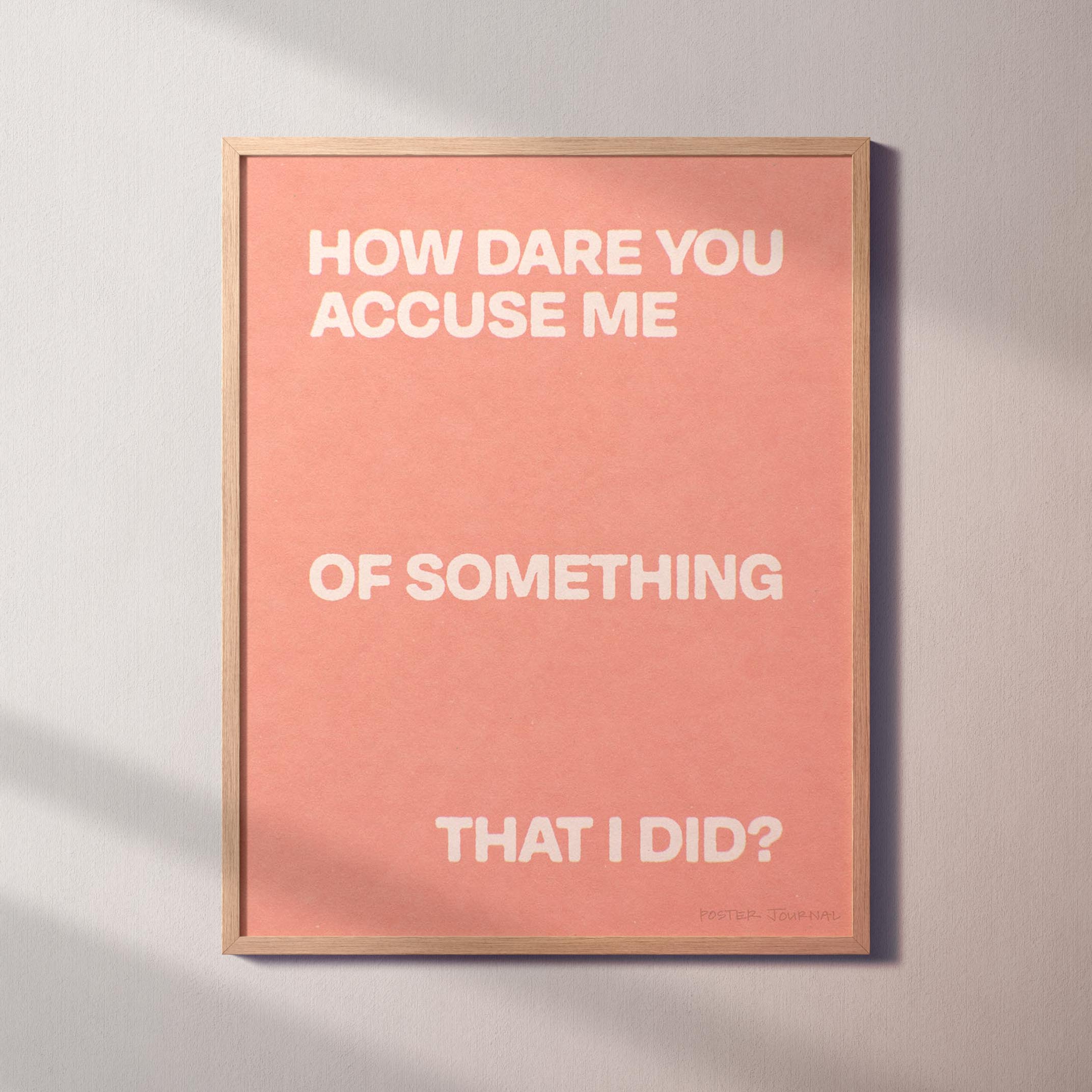 ACCUSE PRINT