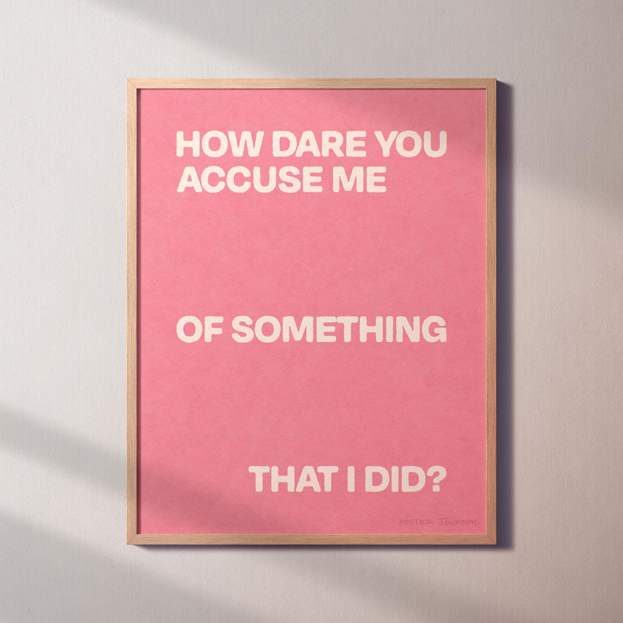ACCUSE PRINT