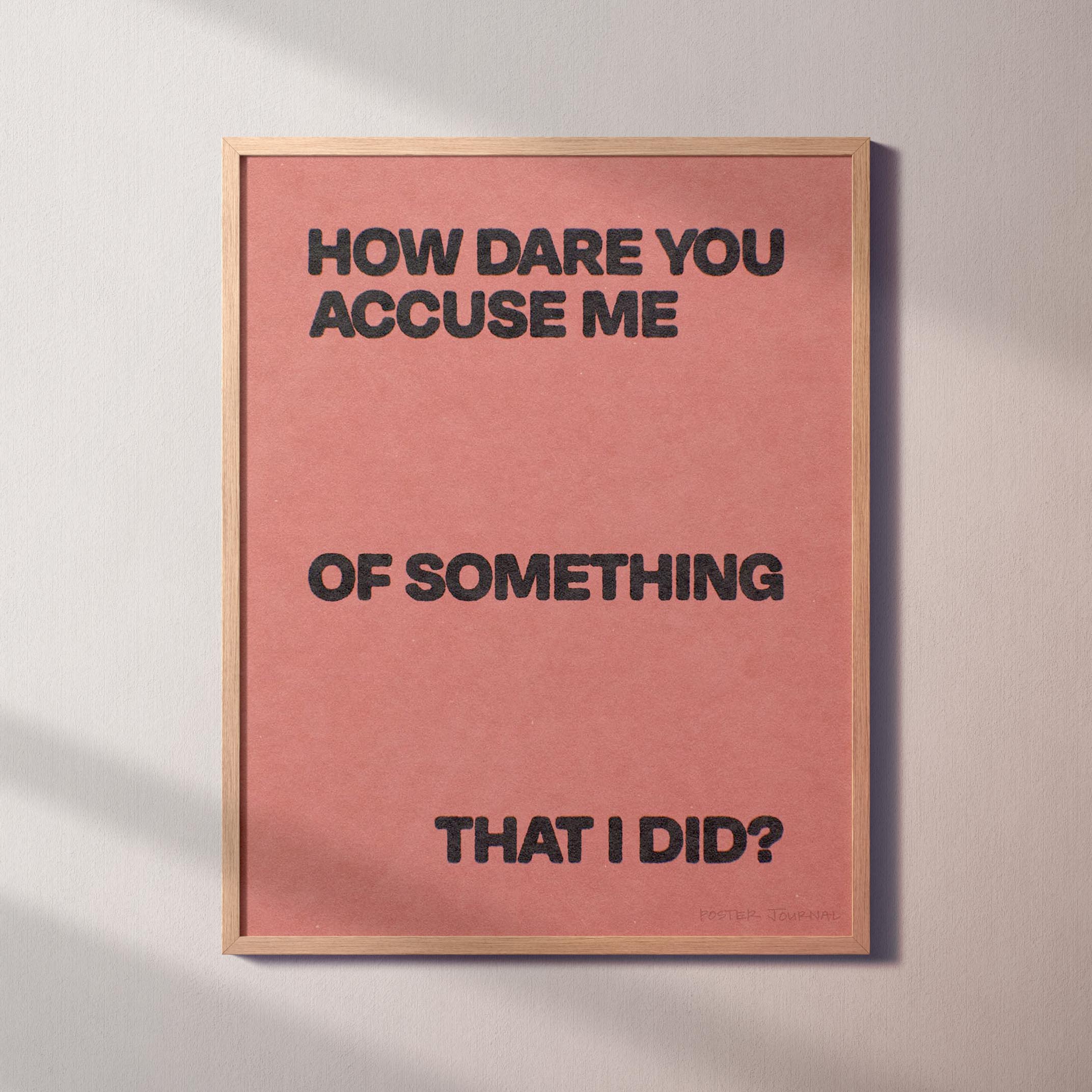 ACCUSE PRINT