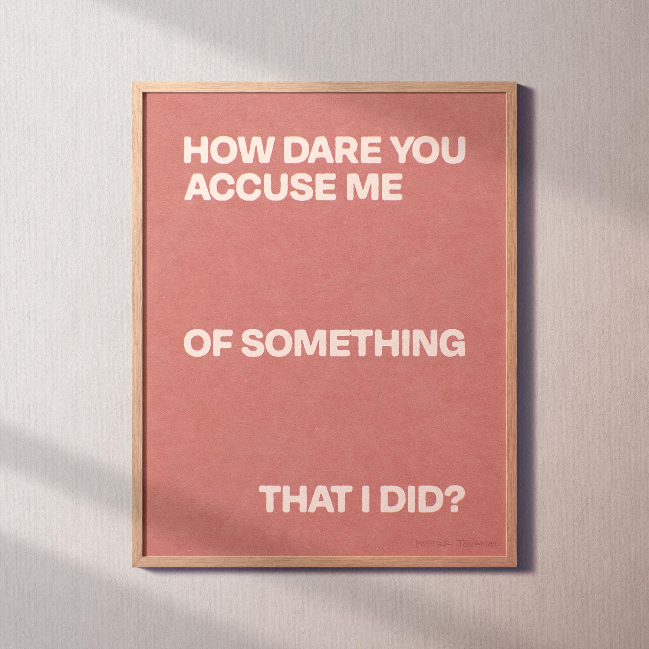 ACCUSE PRINT