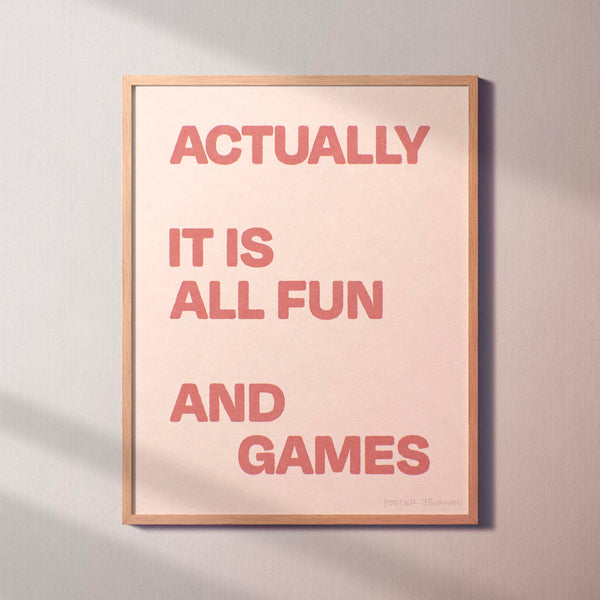 ACTUALLY PRINT