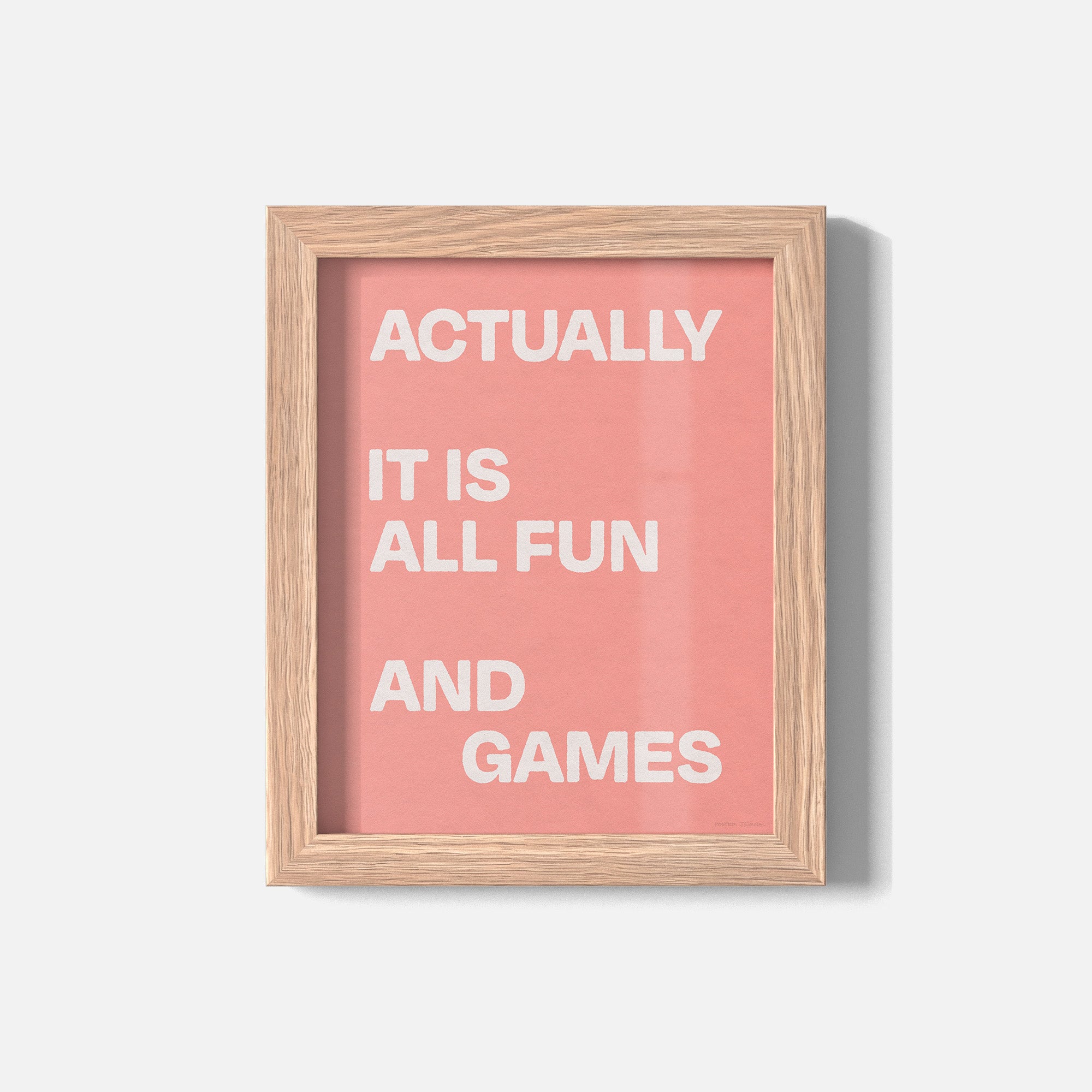 ACTUALLY PRINT
