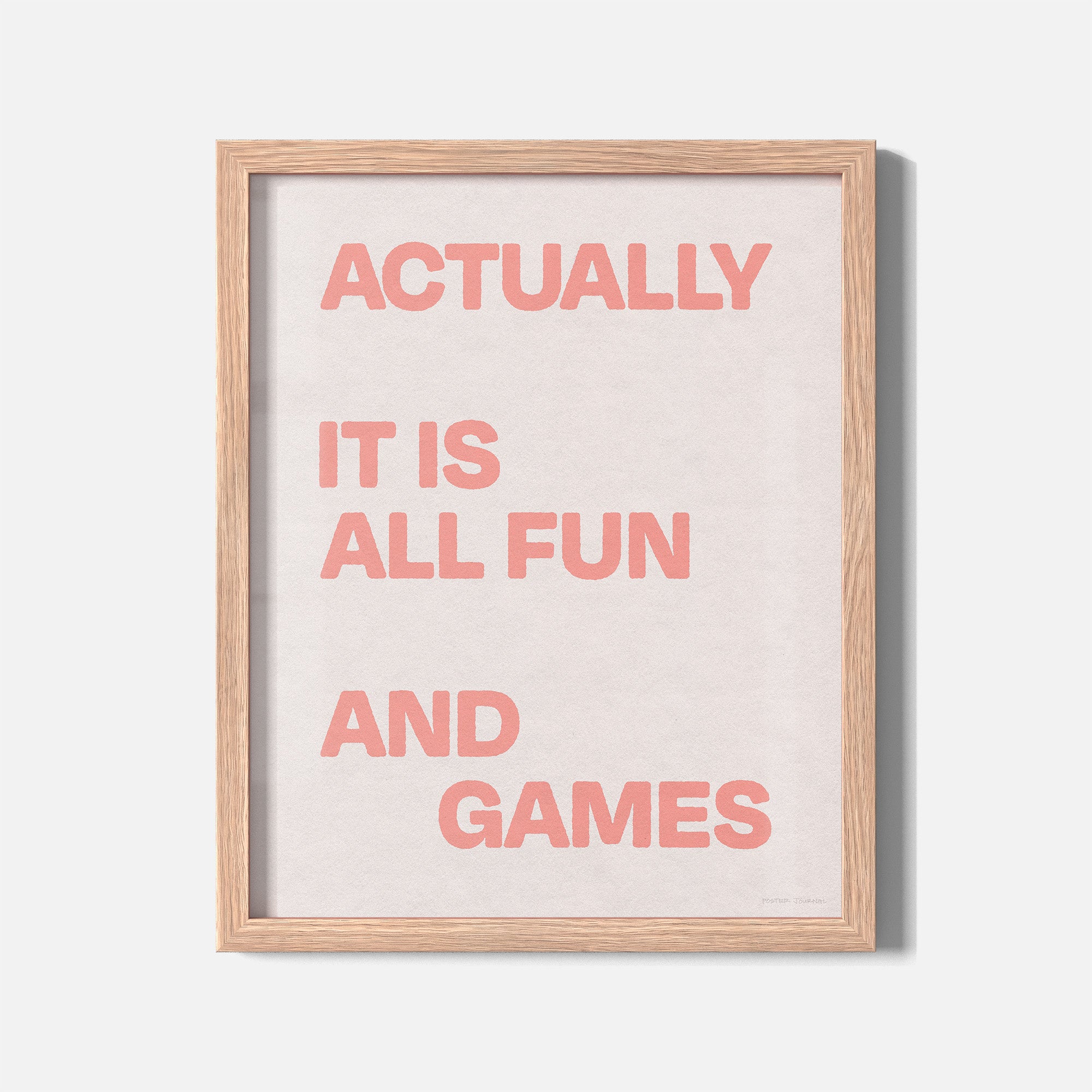 ACTUALLY PRINT