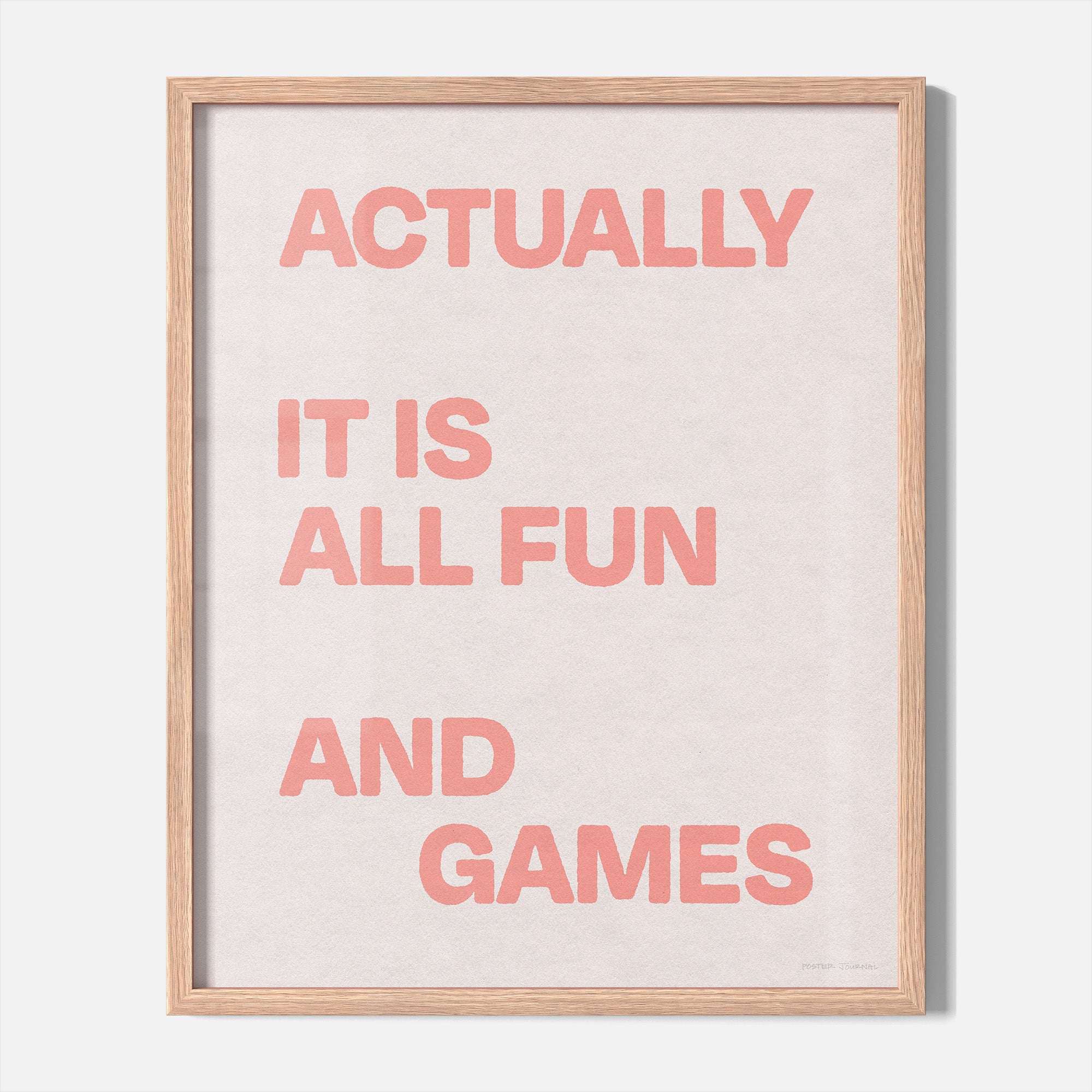 ACTUALLY PRINT