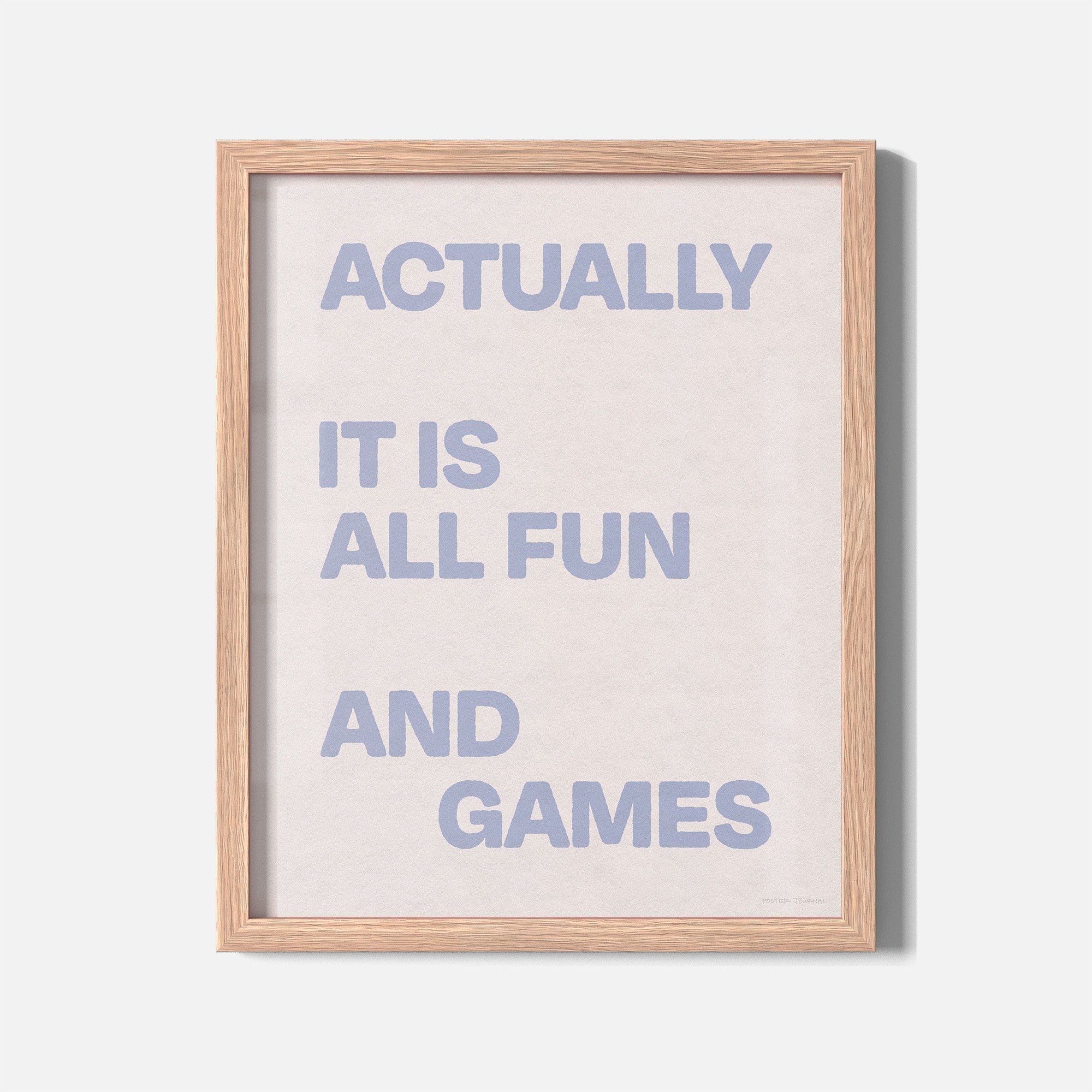 ACTUALLY PRINT