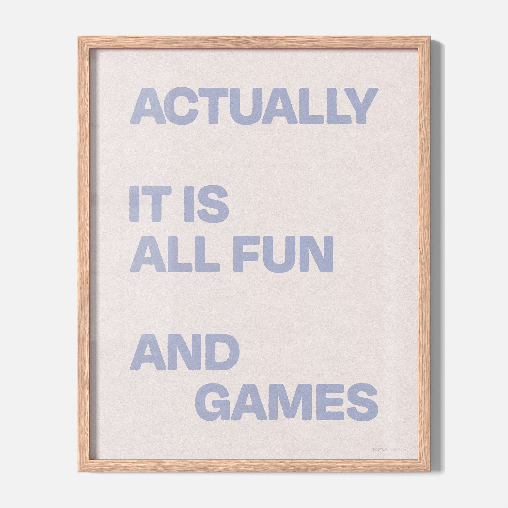 ACTUALLY PRINT