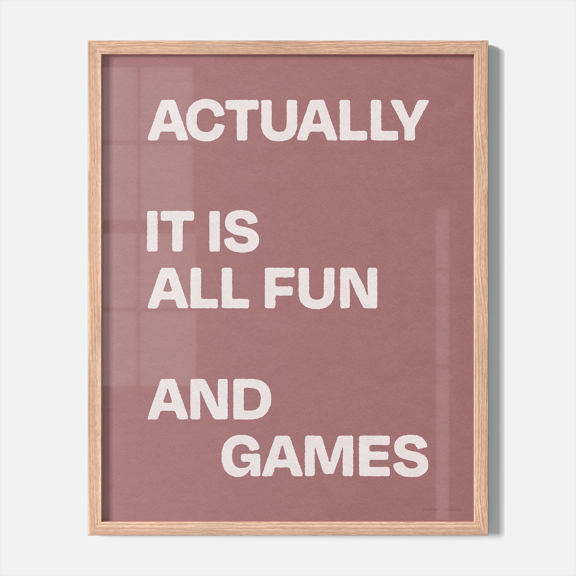 ACTUALLY PRINT