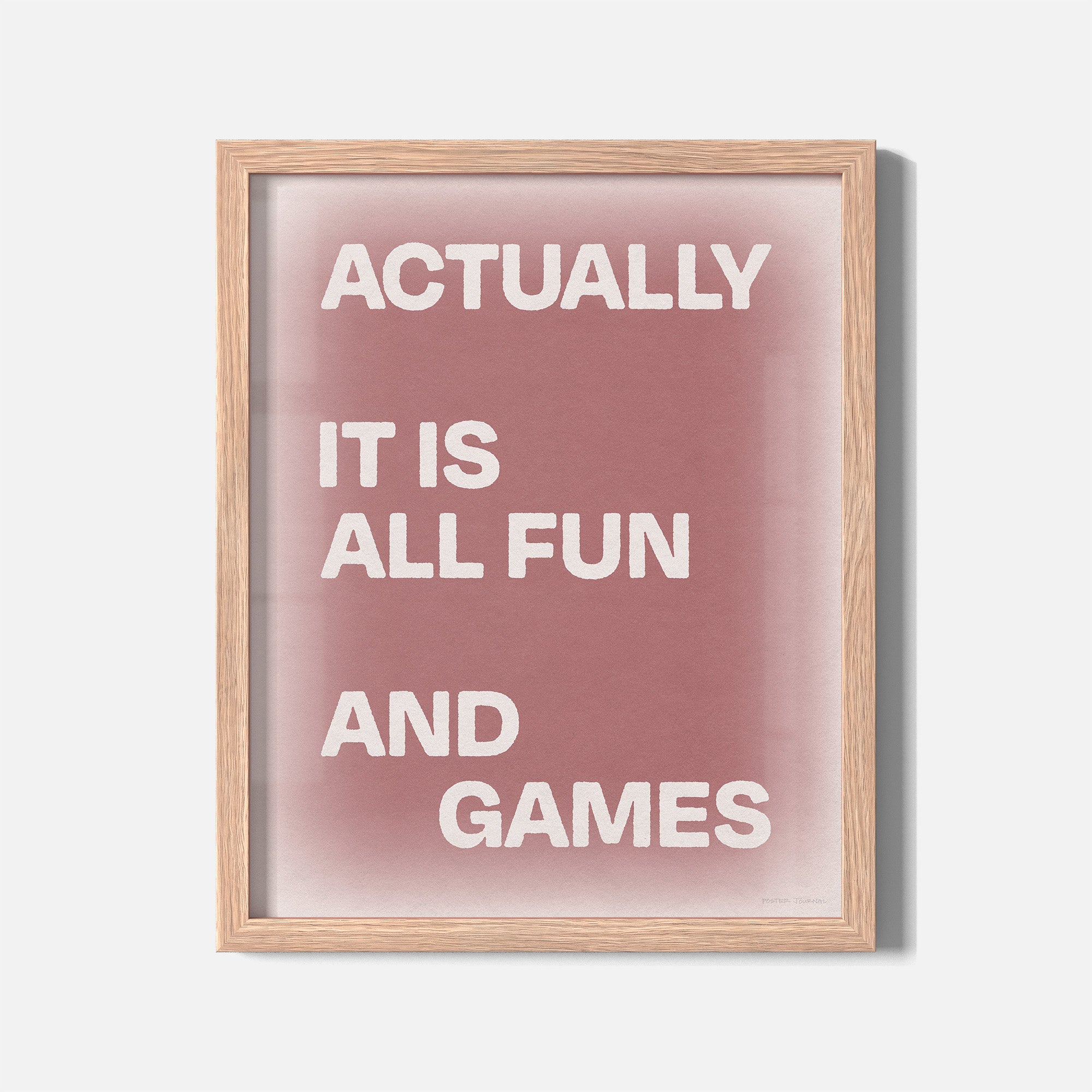 ACTUALLY PRINT