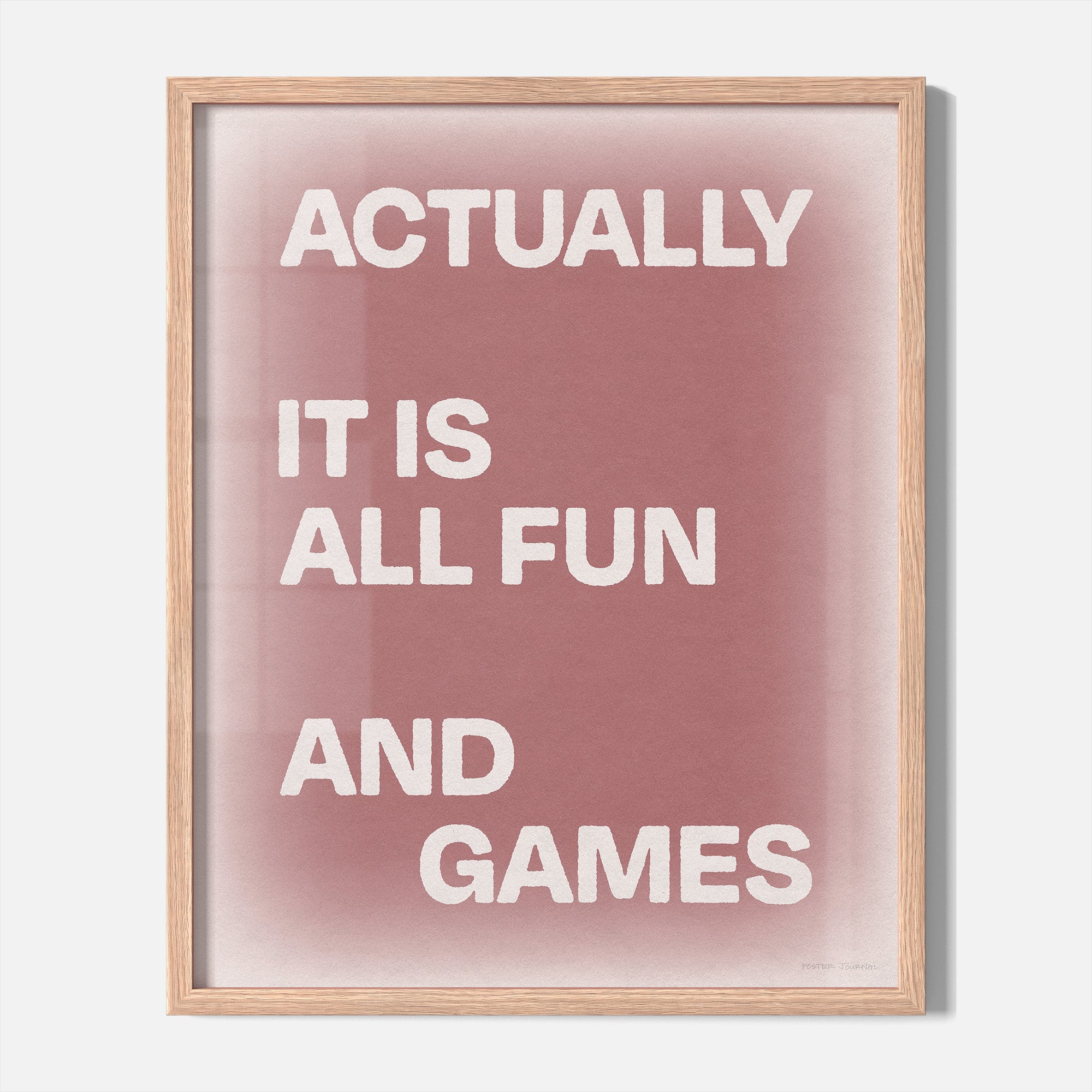 ACTUALLY PRINT