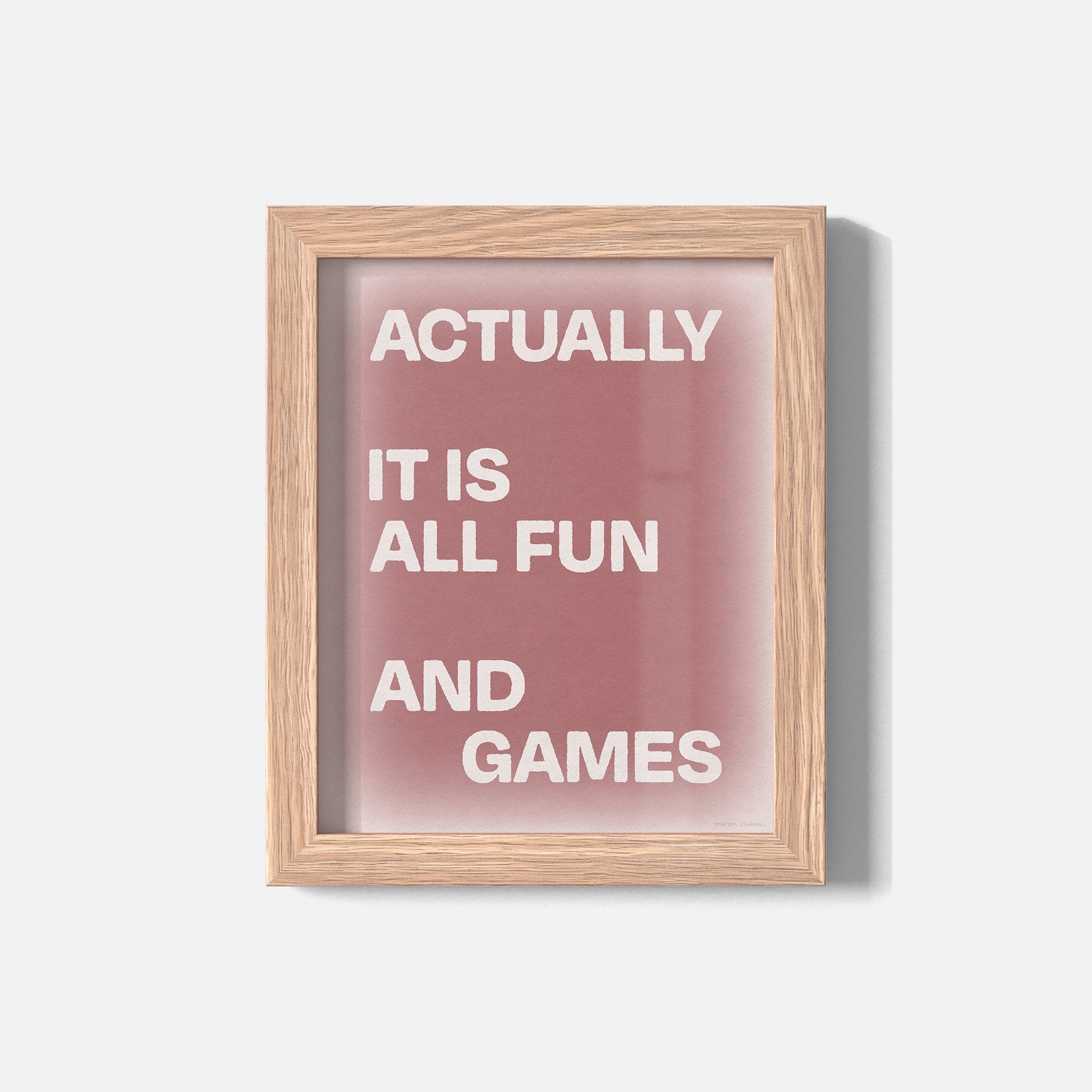 ACTUALLY PRINT