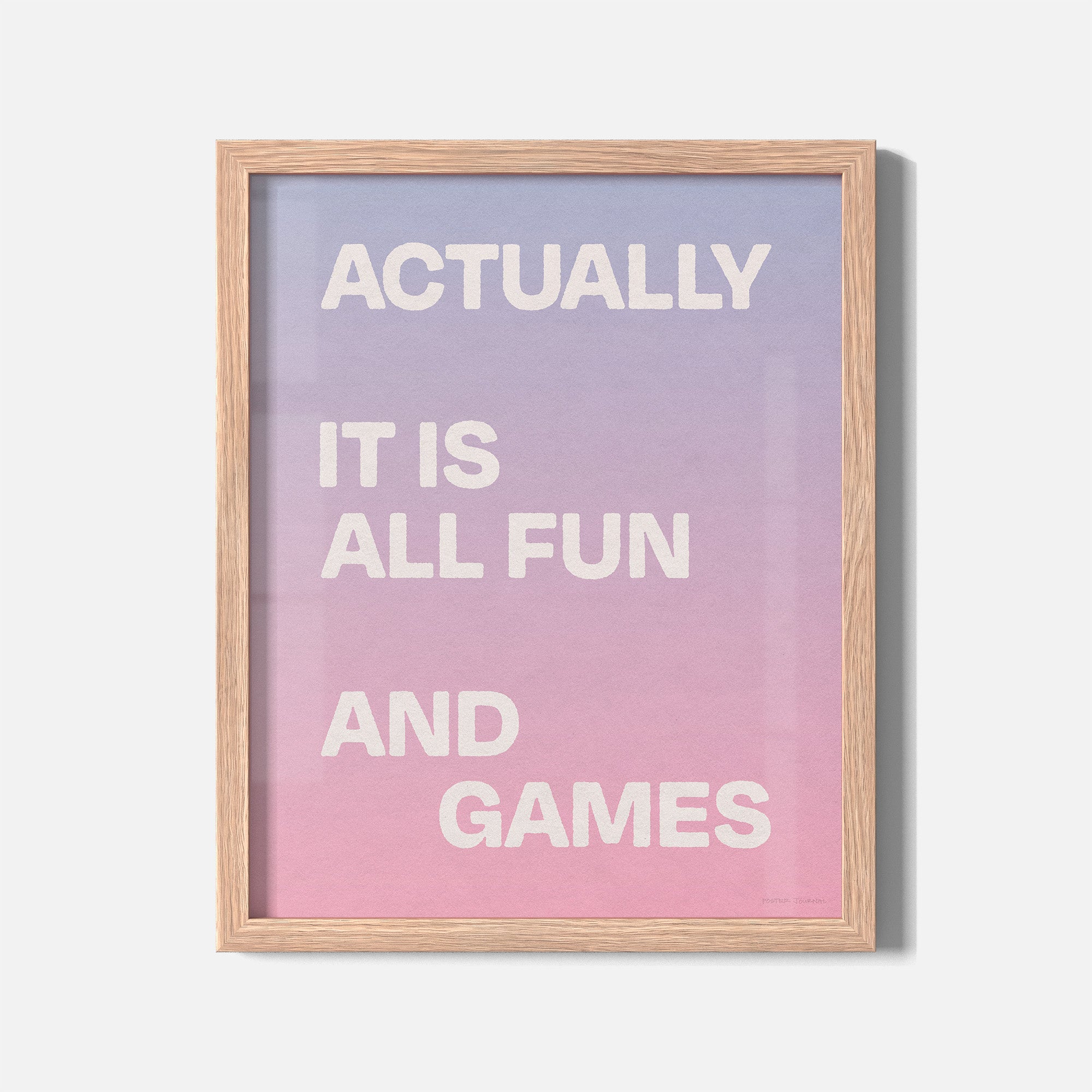 ACTUALLY PRINT