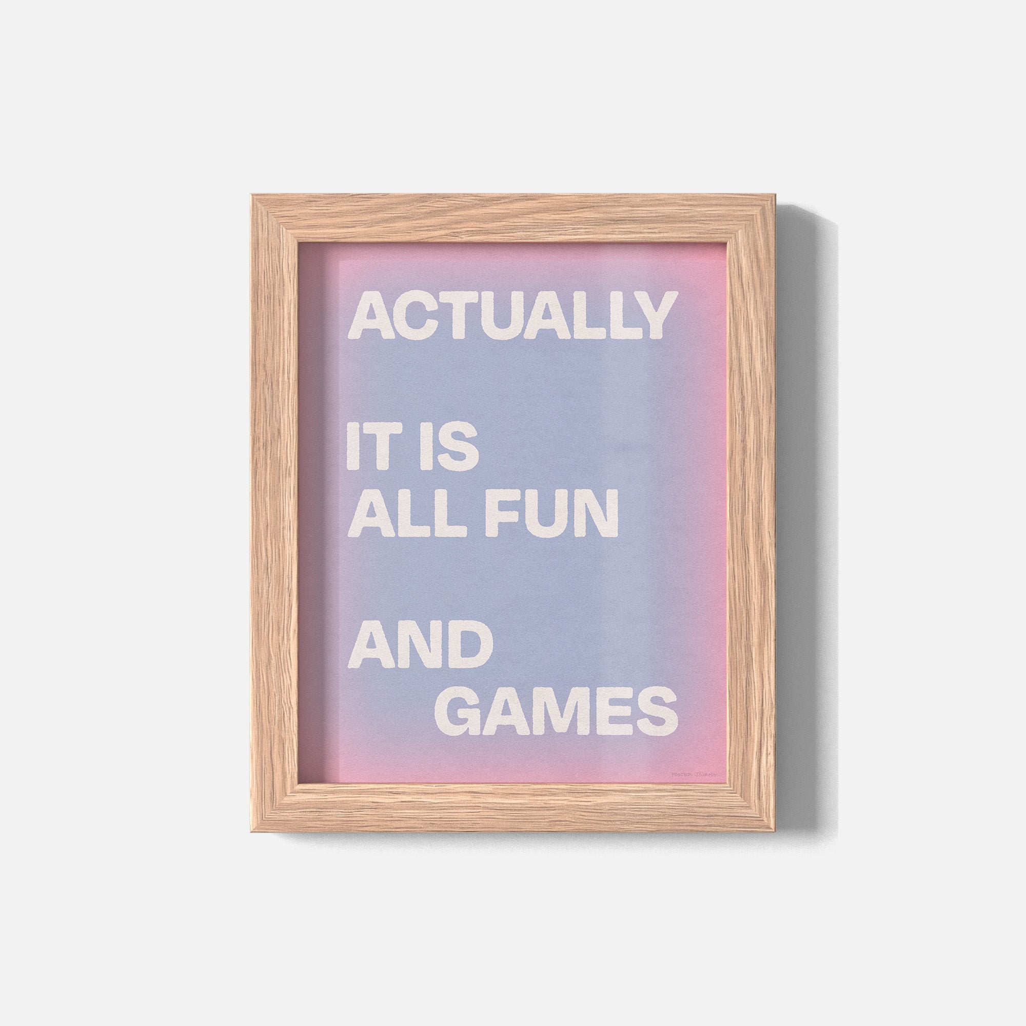 ACTUALLY PRINT