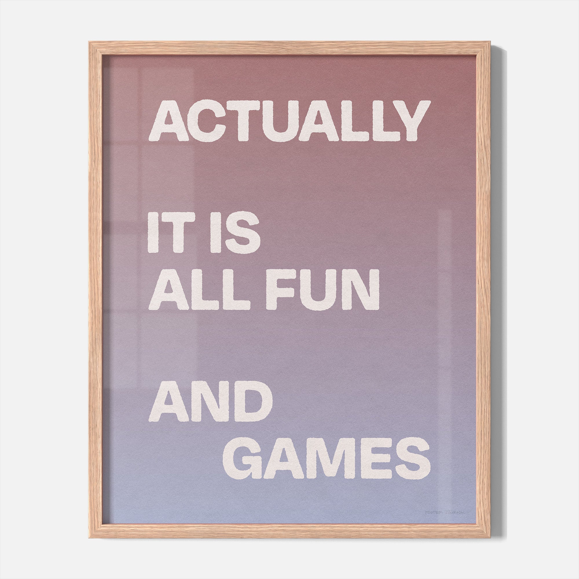 ACTUALLY PRINT