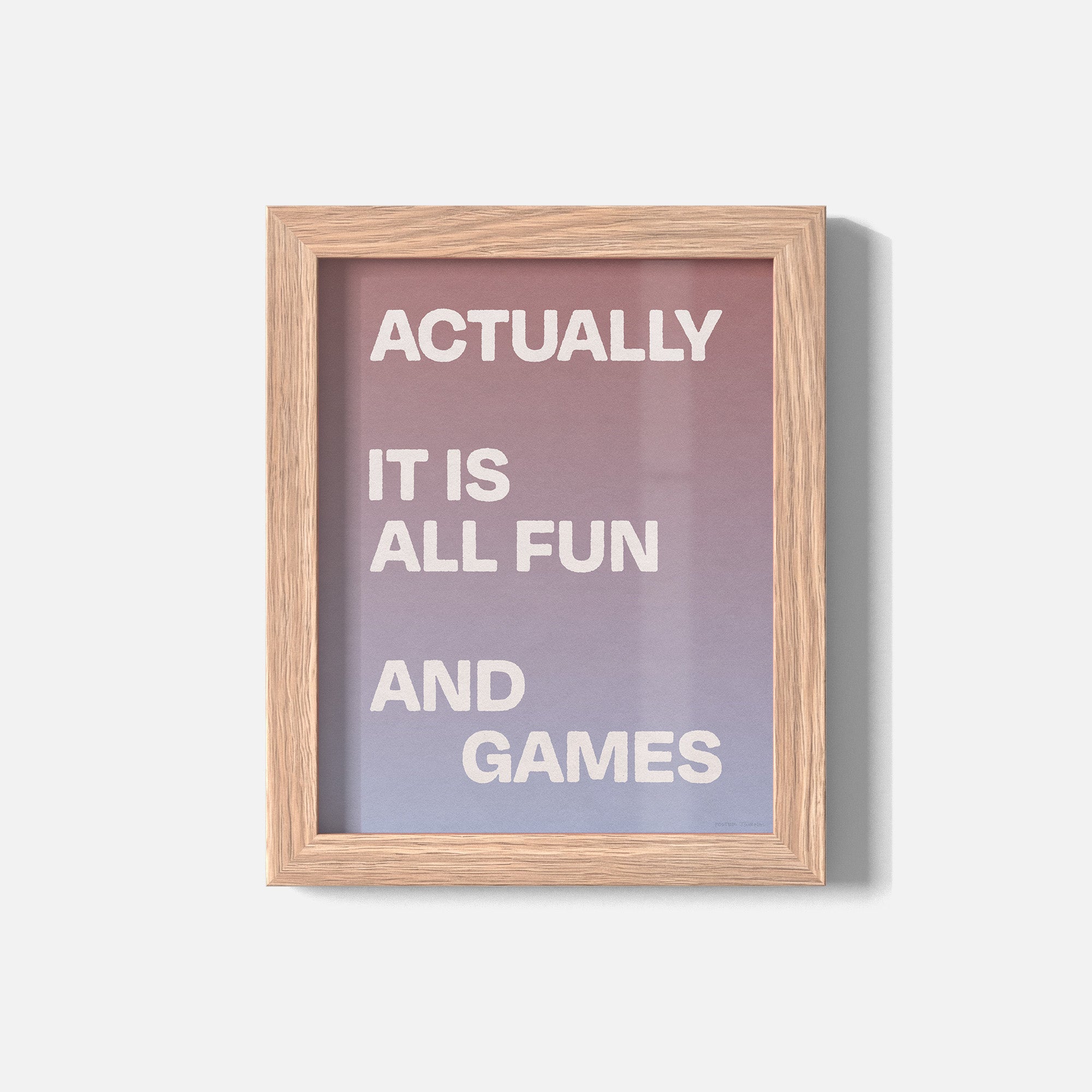 ACTUALLY PRINT