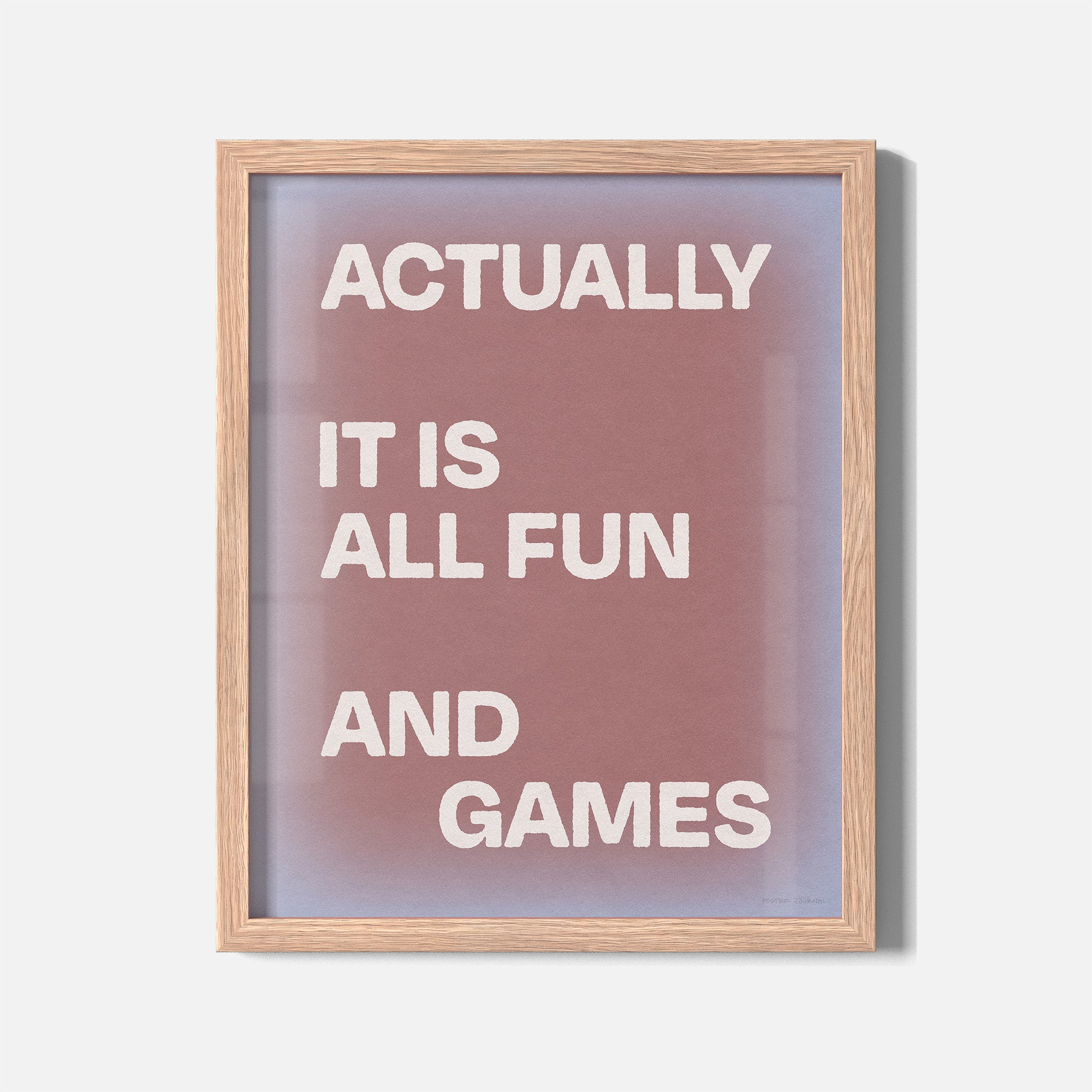 ACTUALLY PRINT