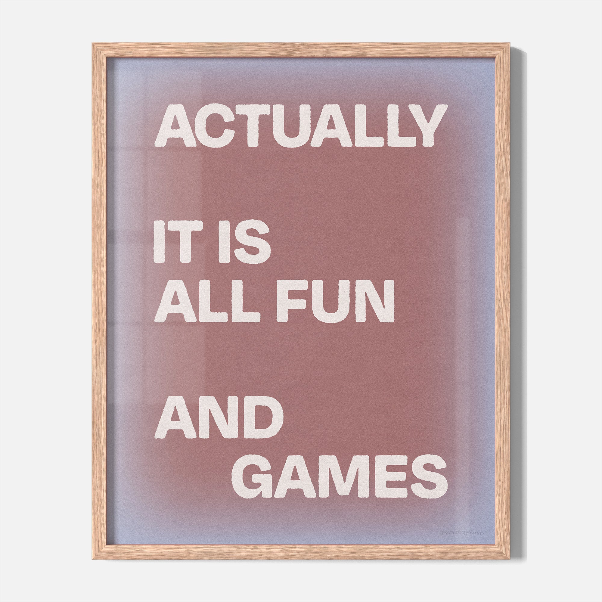 ACTUALLY PRINT