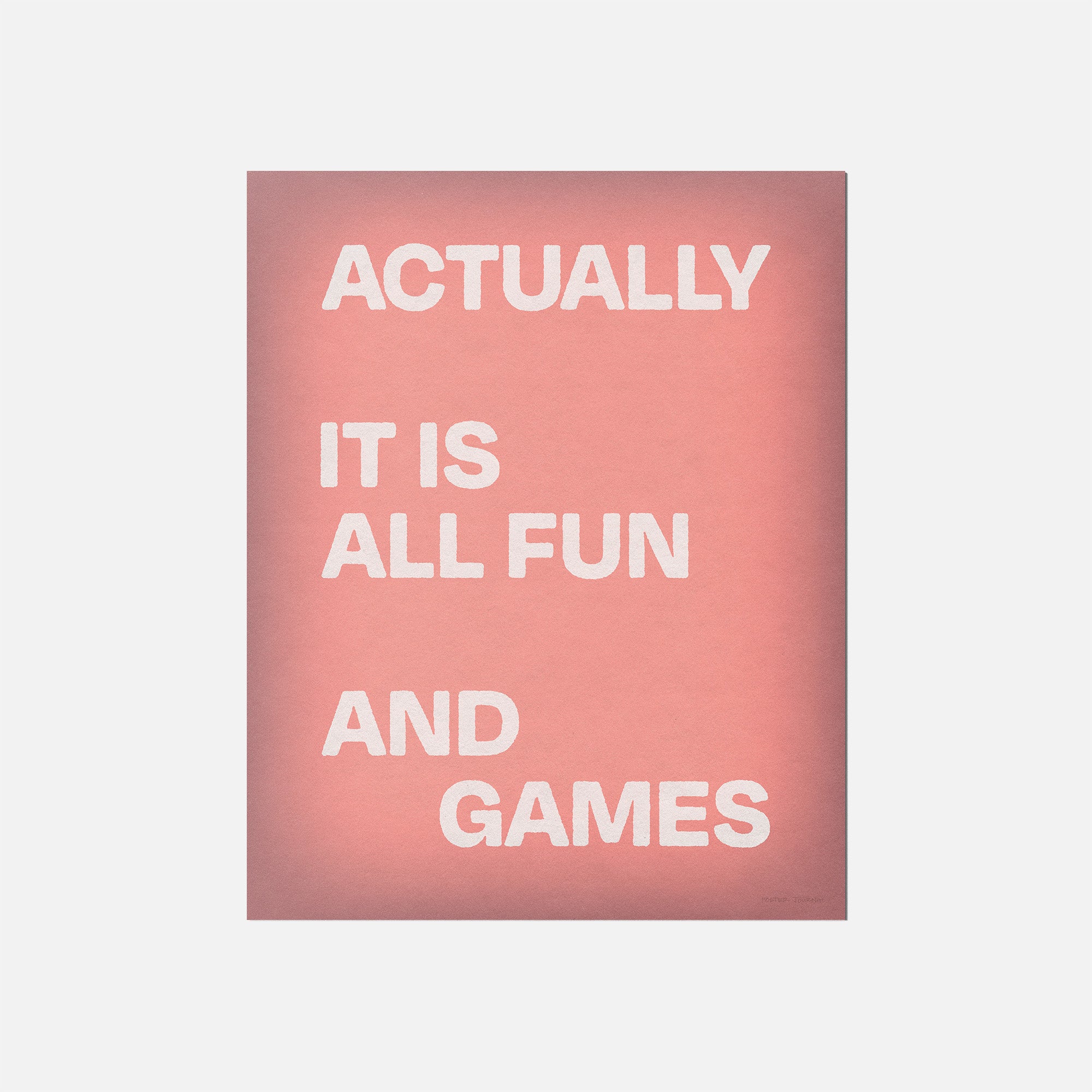 ACTUALLY PRINT