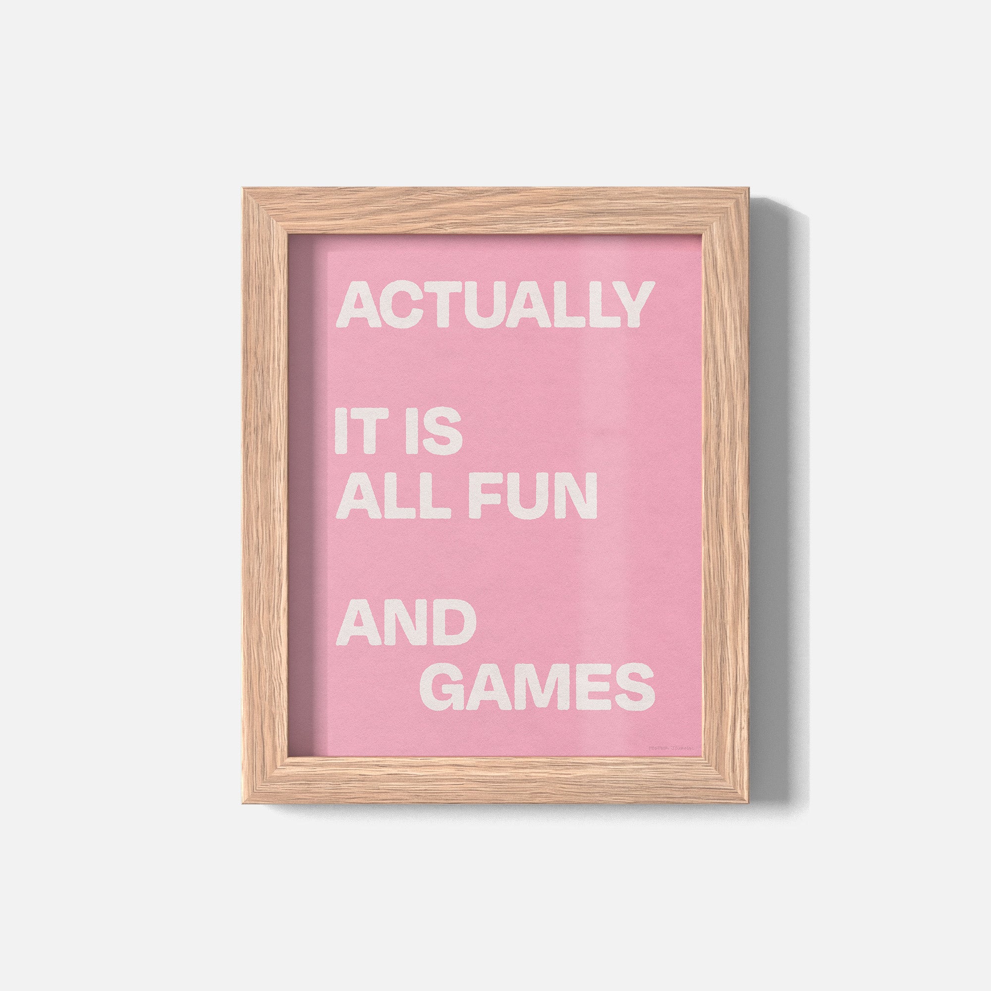 ACTUALLY PRINT