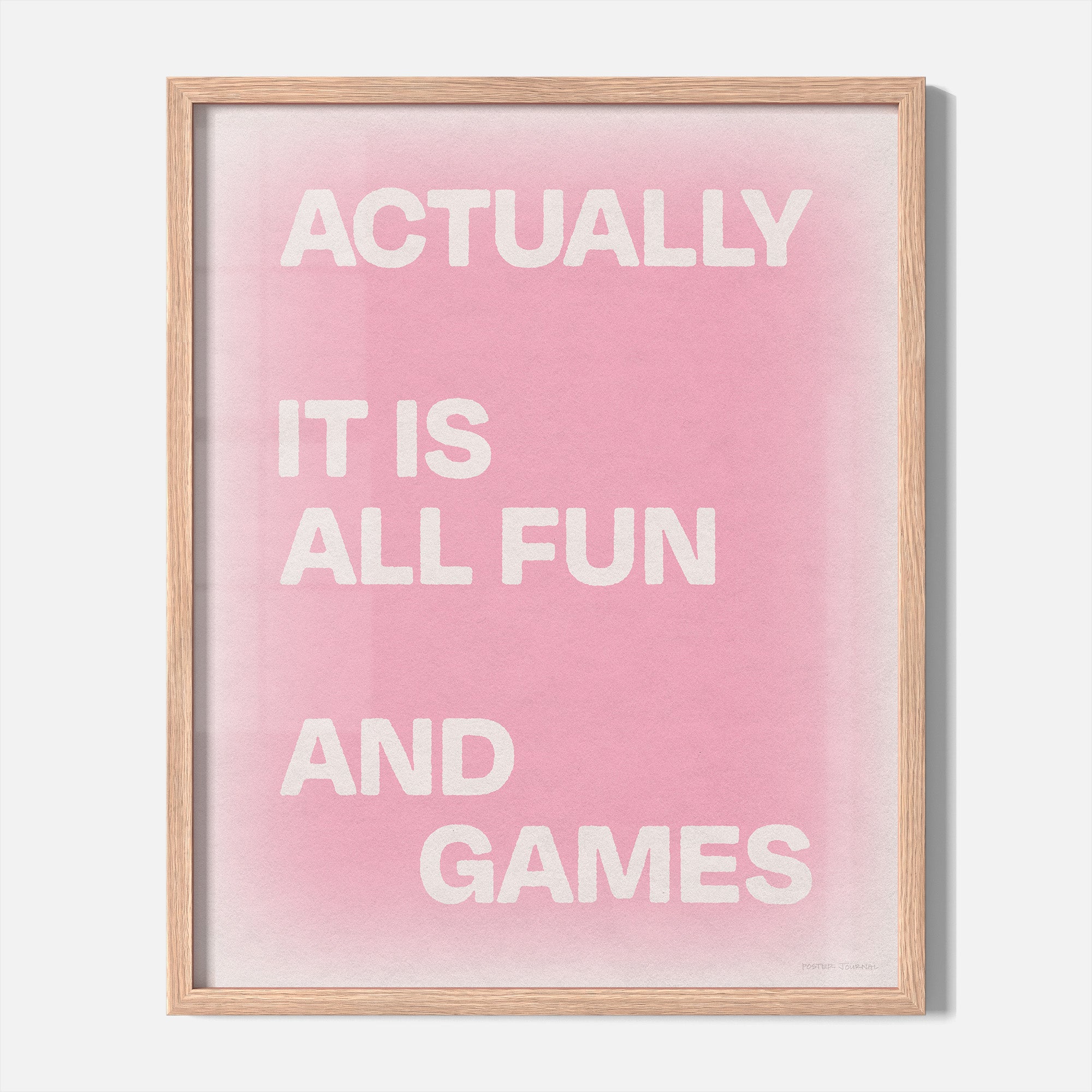 ACTUALLY PRINT